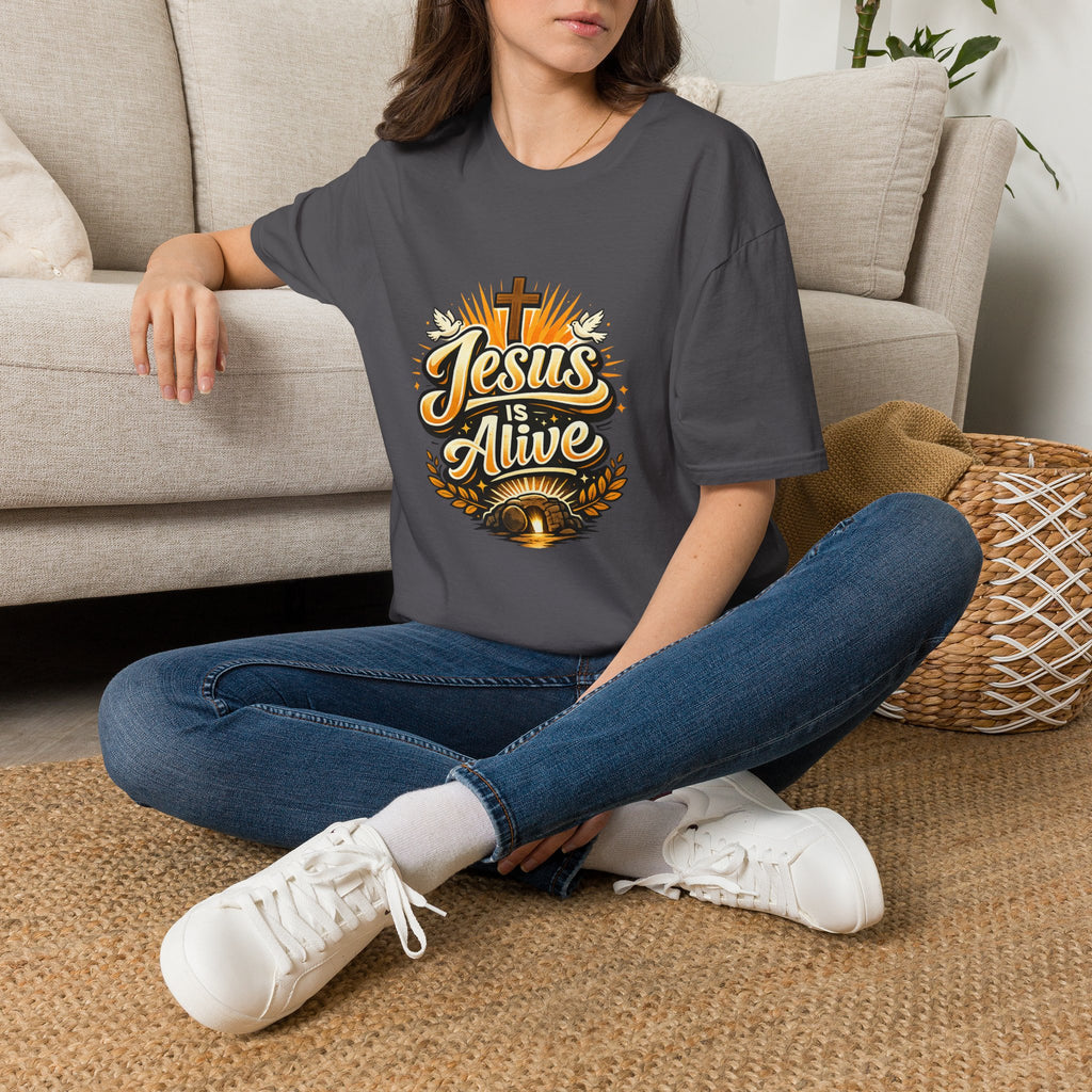 'Jesus Is Alive' — Men's Tee