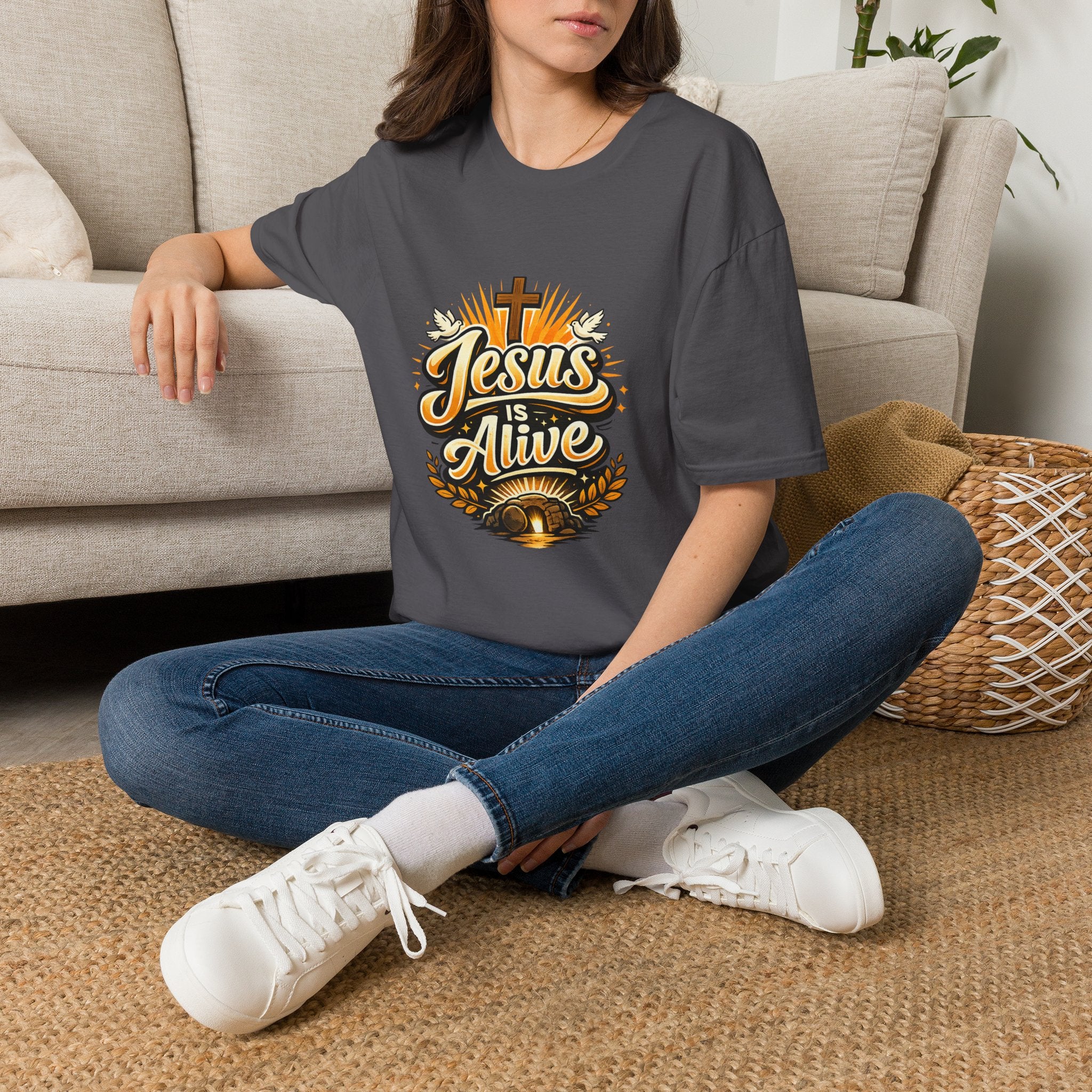 'Jesus Is Alive' — Men's Tee