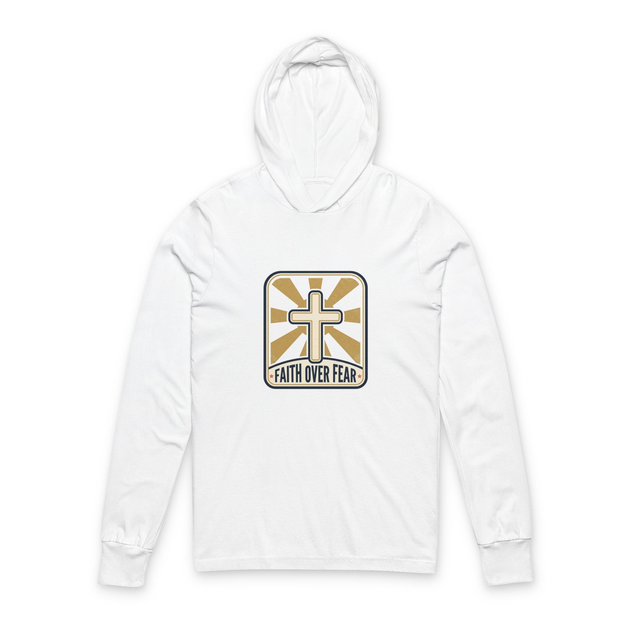 'Faith Over Fear' — Women's Lightweight Hoodie