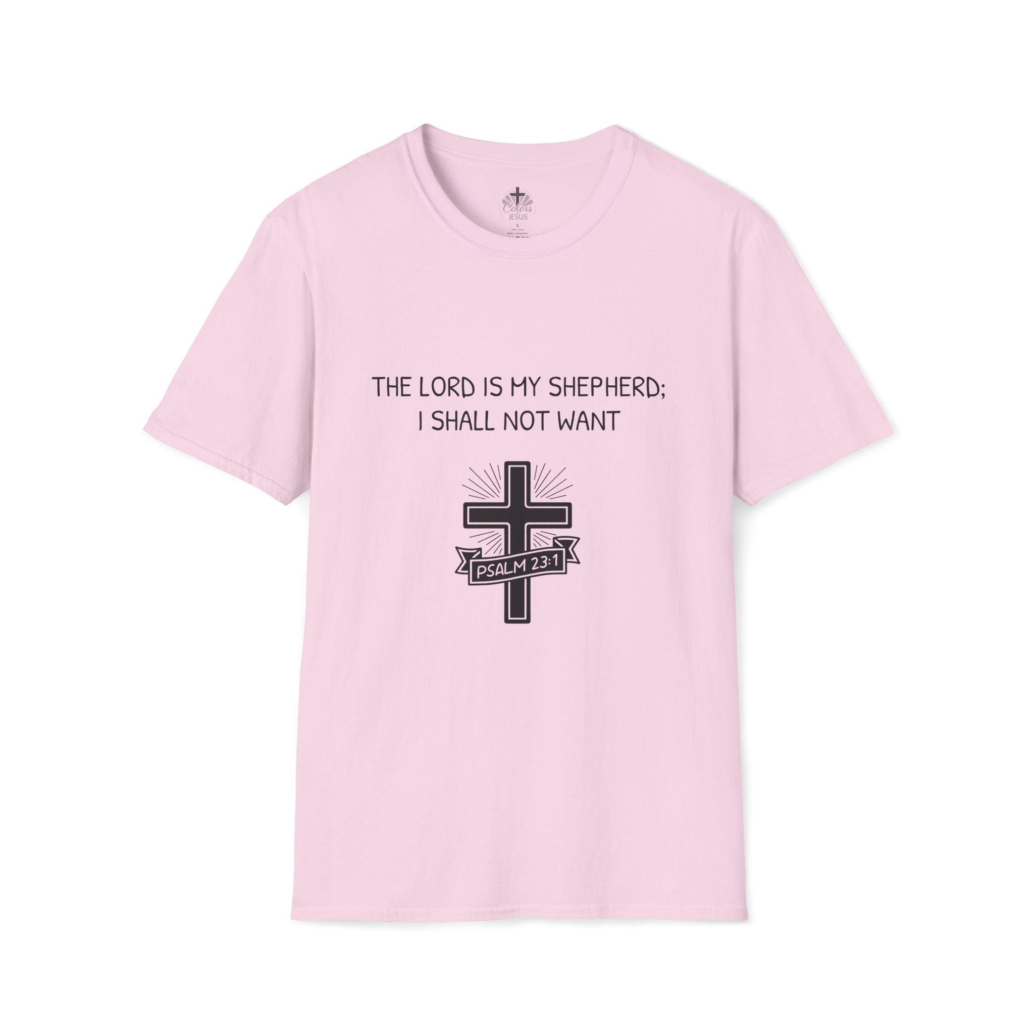 'Psalm 23:1' — Women's Tee