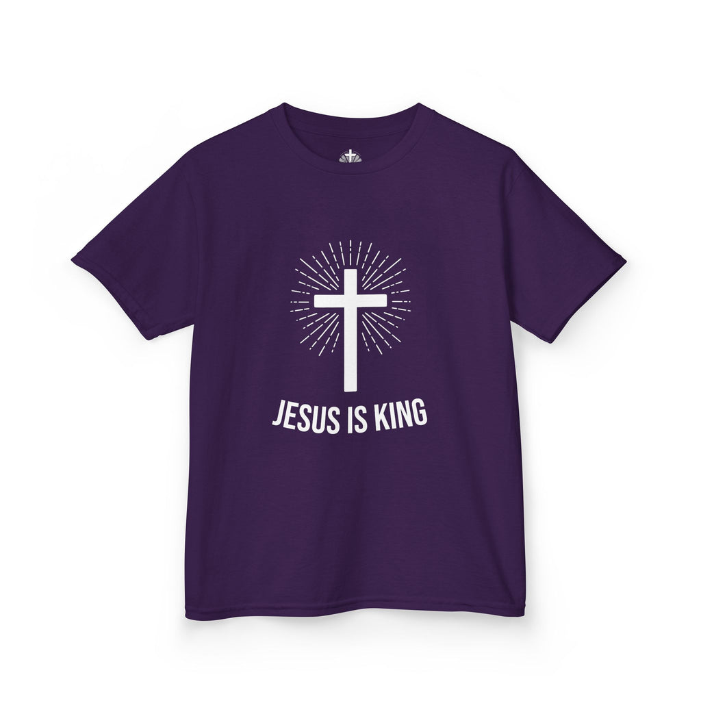 'Jesus Is King' — Boy's Tee