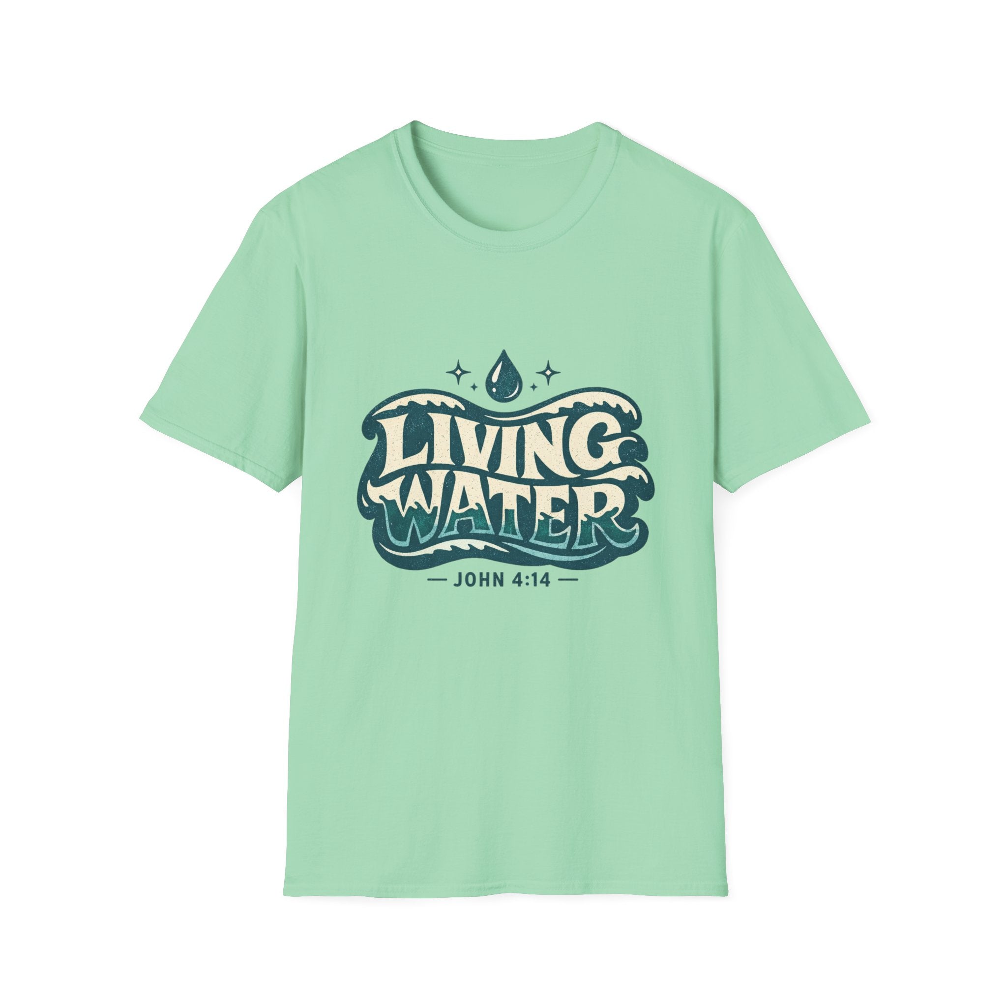 'Living Water' — Men's Tee