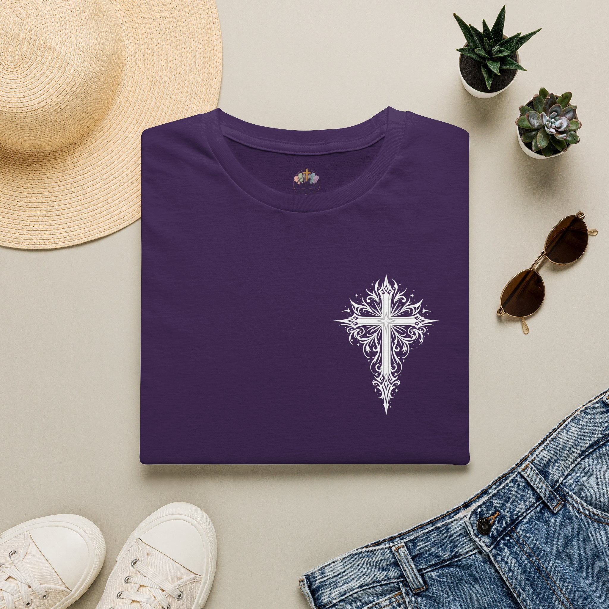Adults Cross Graphic T‑Shirt