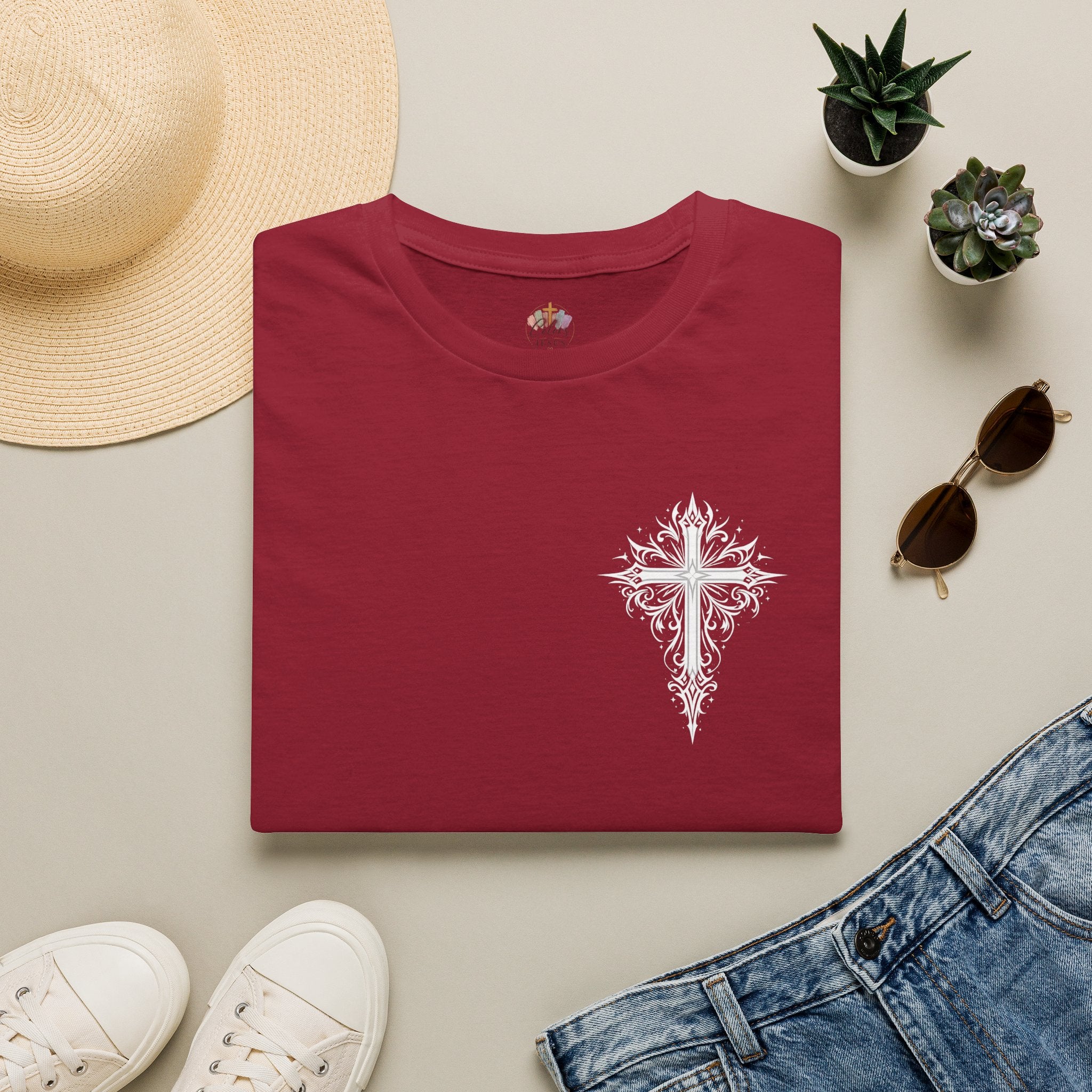 Adults Cross Graphic T‑Shirt
