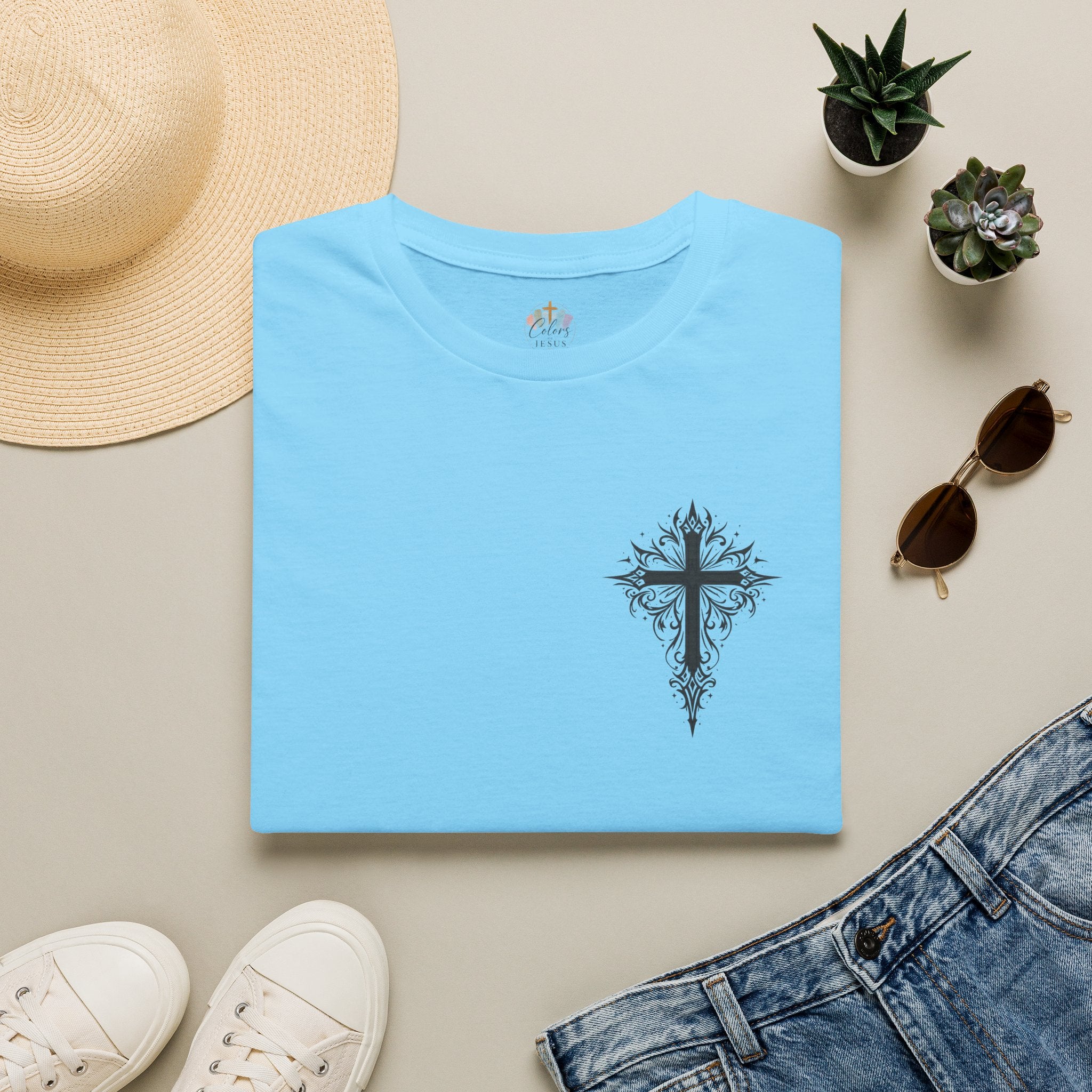 Adults Cross Graphic T-Shirt