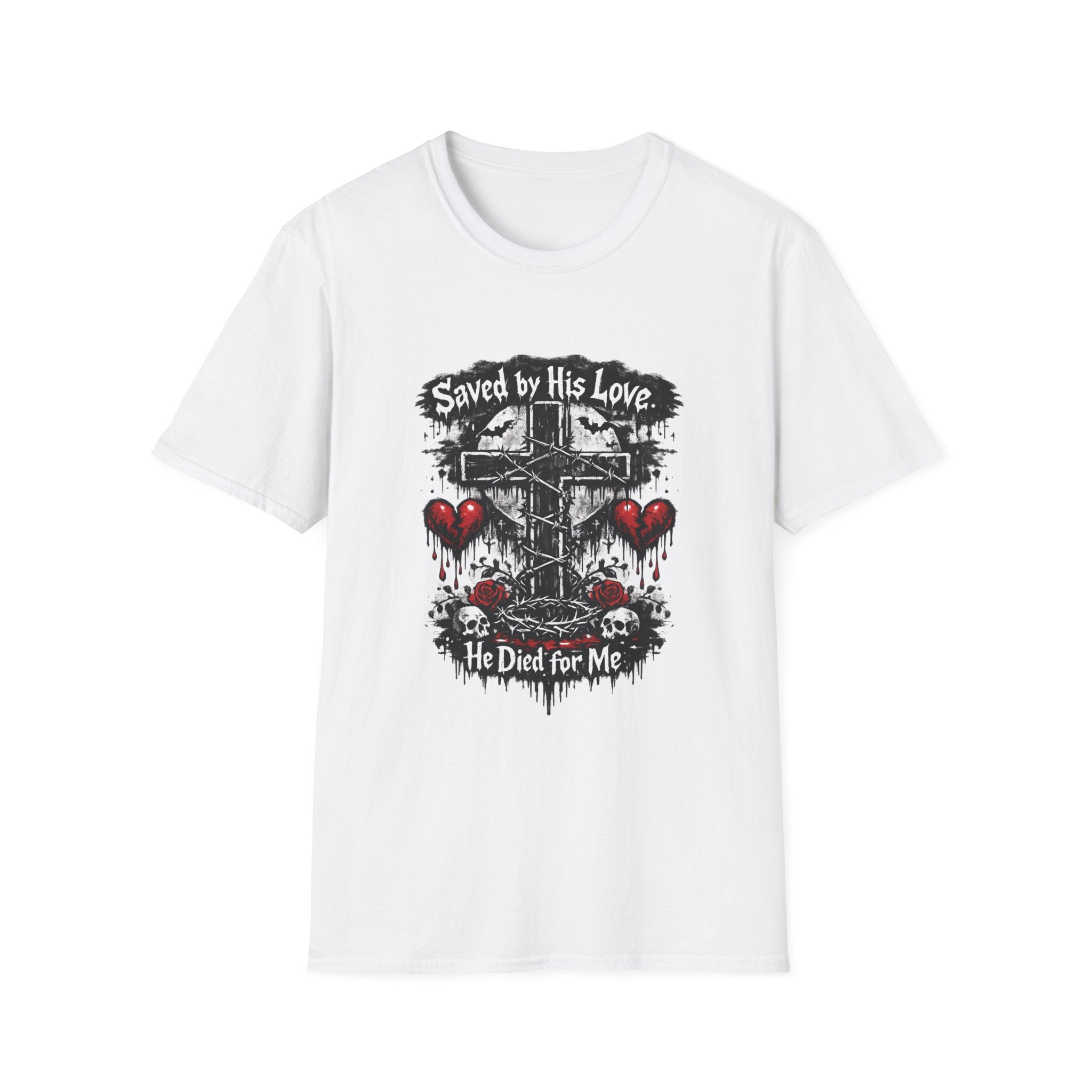 Adults 'Saved by His Love, He died for me' T-Shirt