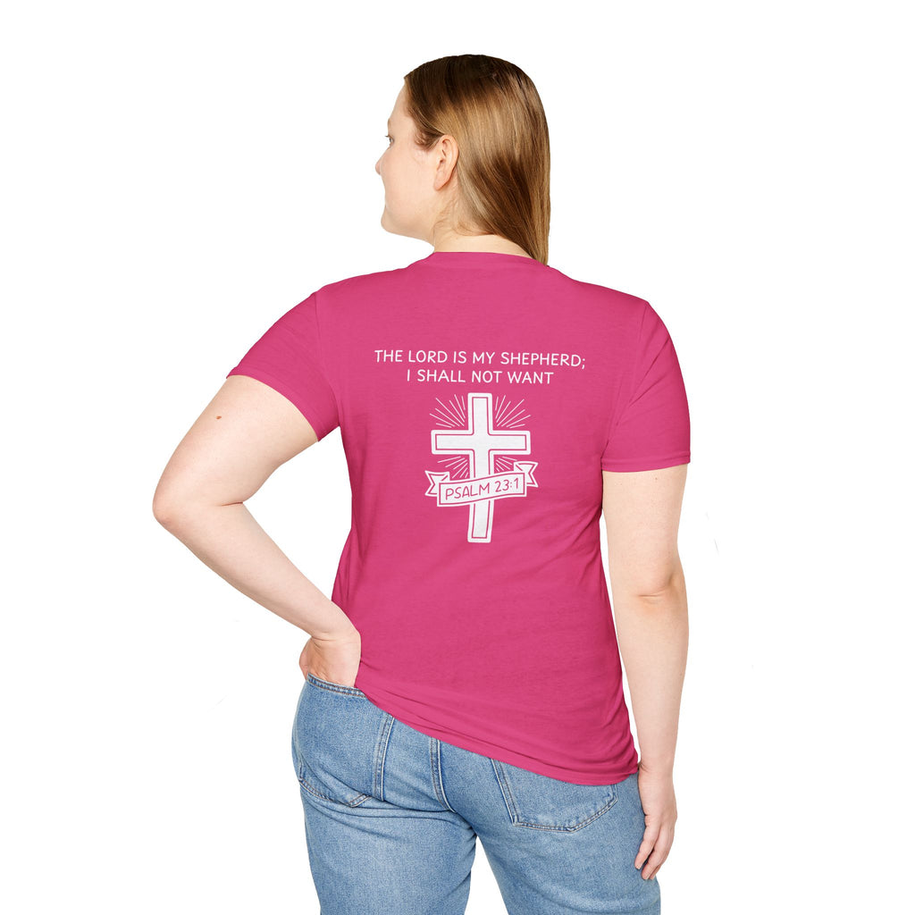 Adults 'Psalm 23:1' T-Shirt