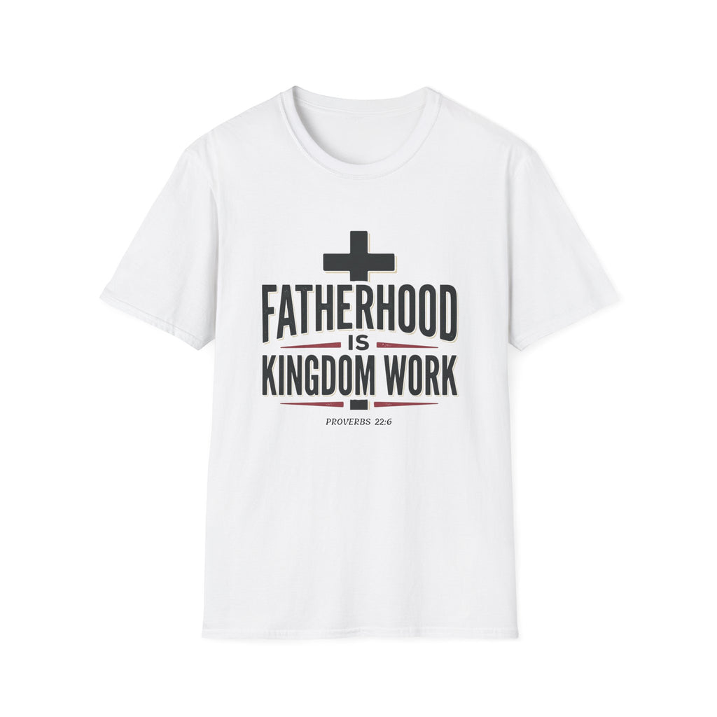'Fatherhood Is Kingdom Work' — Men's Tee