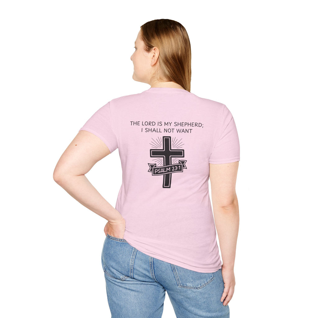 Adults 'Psalm 23:1' T-Shirt