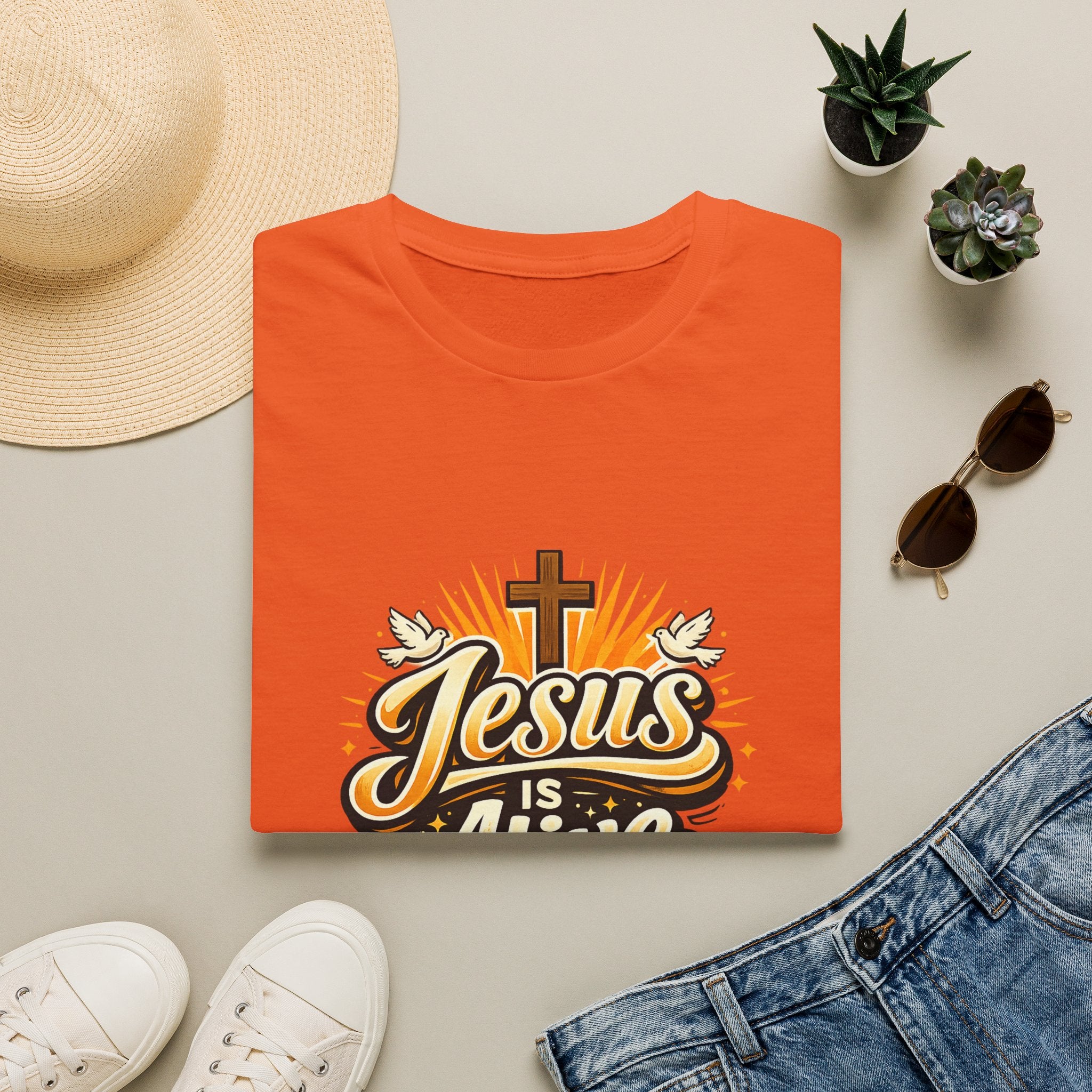 'Jesus Is Alive' — Men's Tee