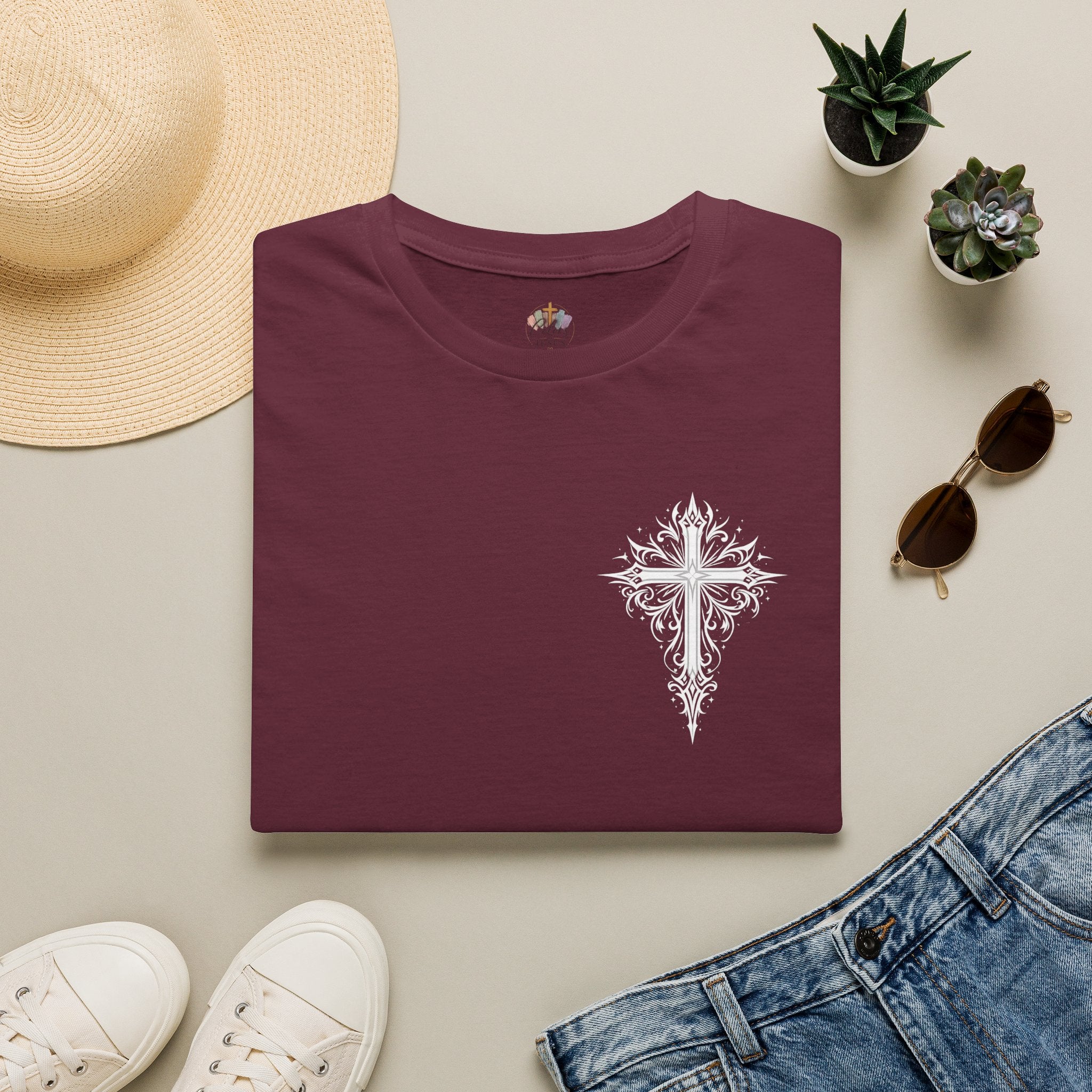 Adults Cross Graphic T‑Shirt