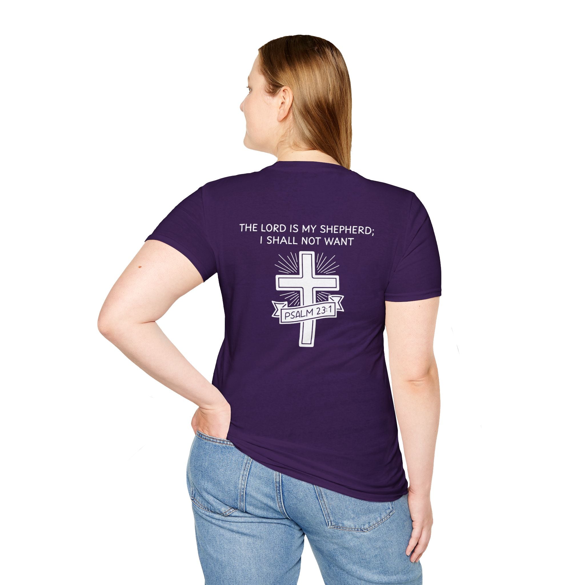 Adults 'Psalm 23:1' T-Shirt