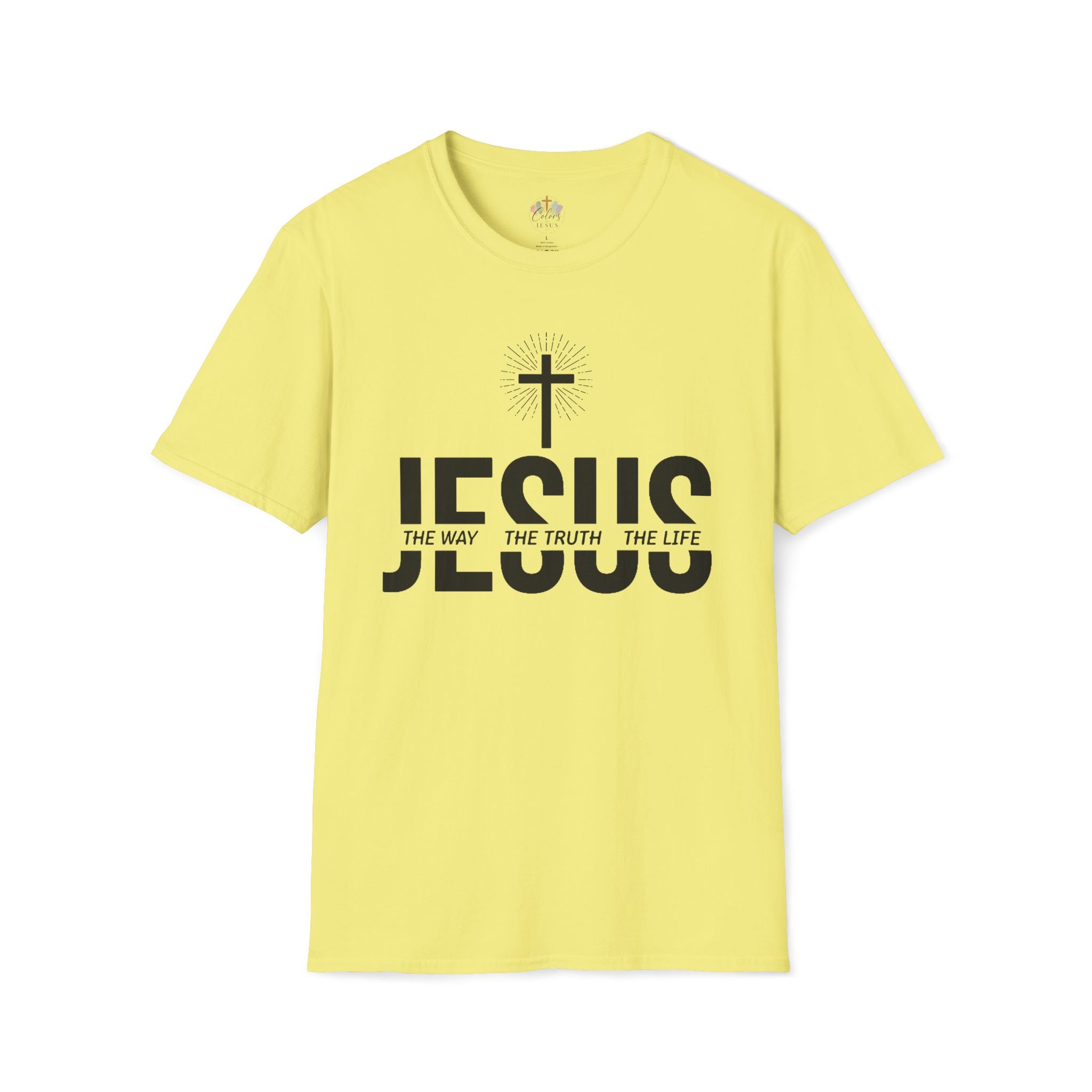 Adults 'JESUS: The Way, The Truth, The Life' T-Shirt