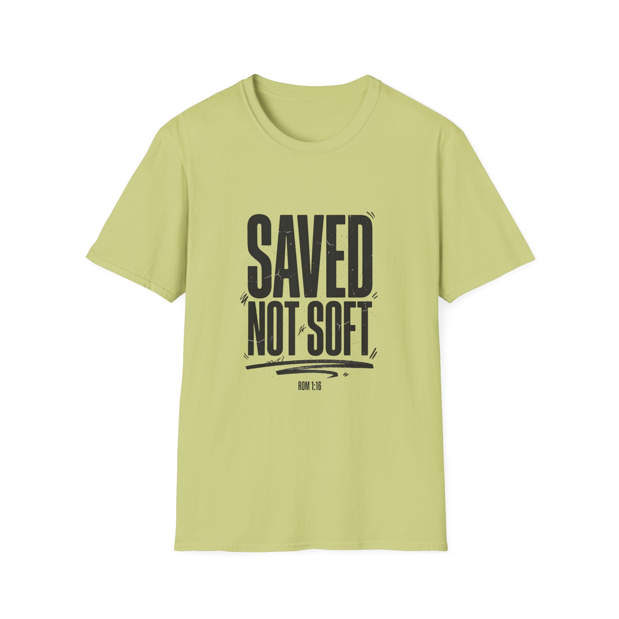 'Saved Not Soft' — Women's Tee