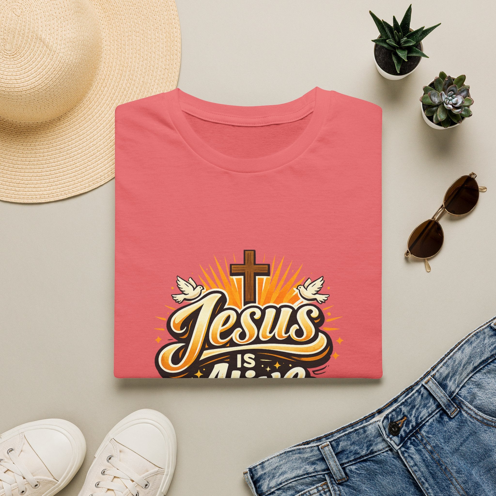 'Jesus Is Alive' — Men's Tee