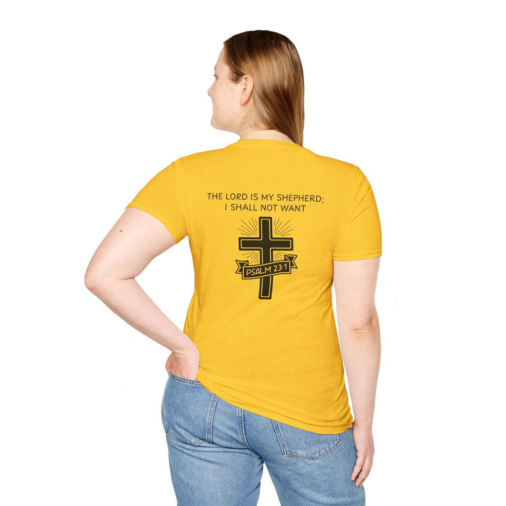 Adults 'Psalm 23:1' T-Shirt