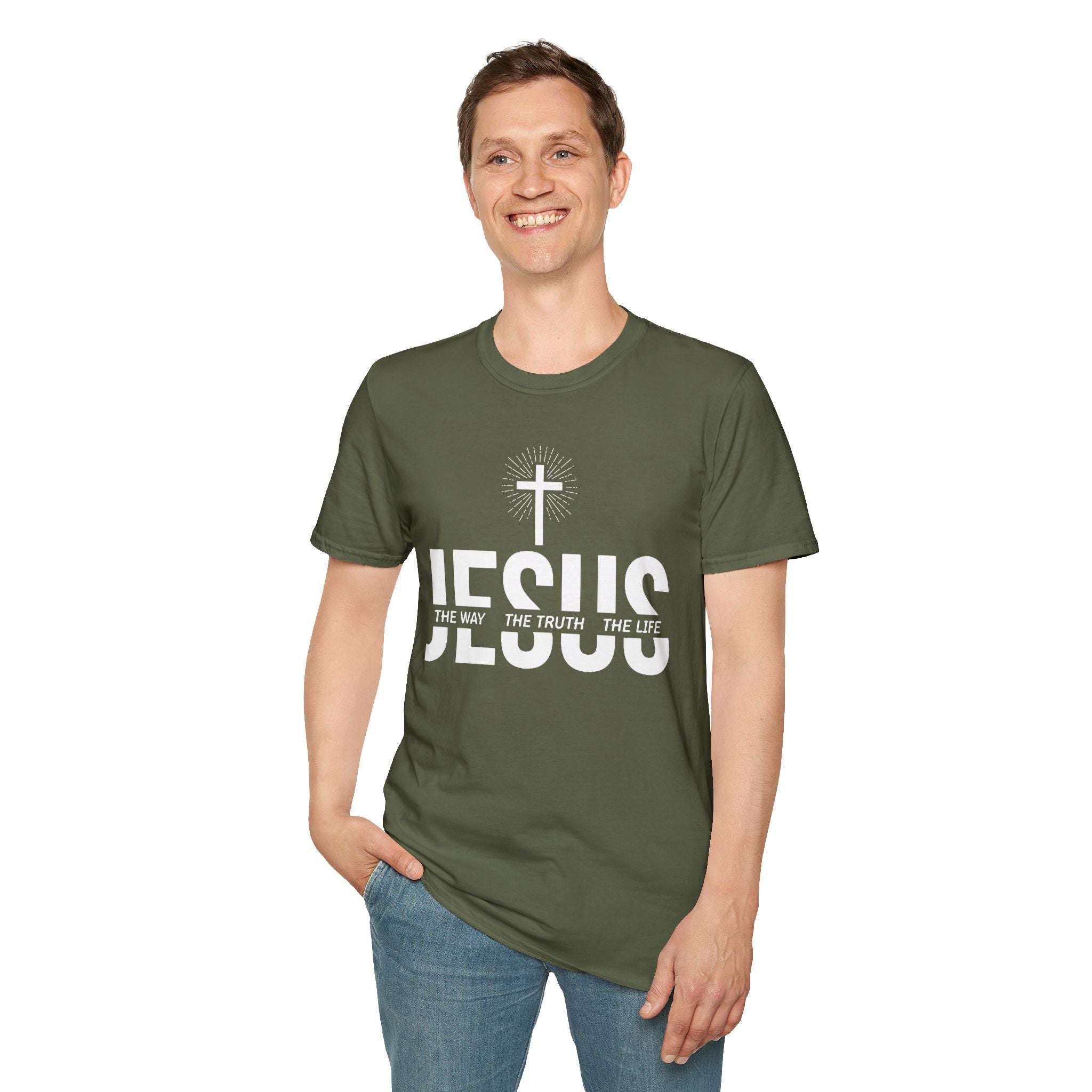Adults 'JESUS: The Way The Truth The Life' T-Shirt