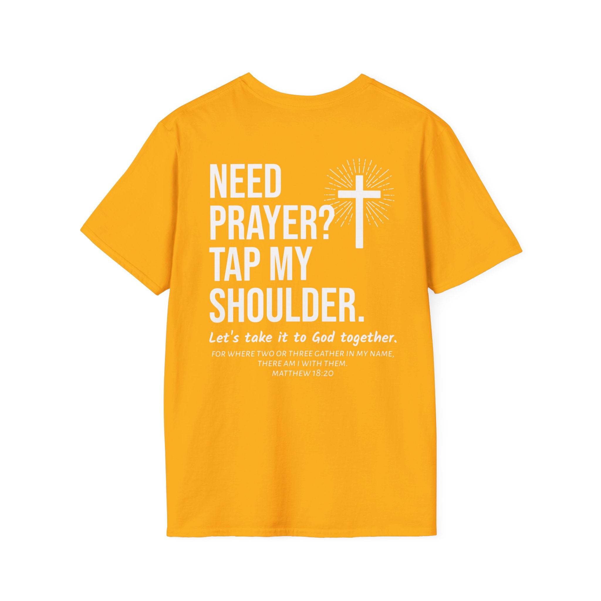 'Matthew 18:20' — Men's Tee