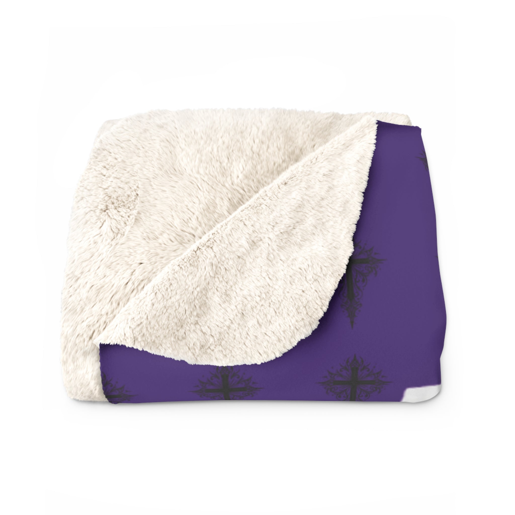 'Philippians 4:13' Sherpa Blanket