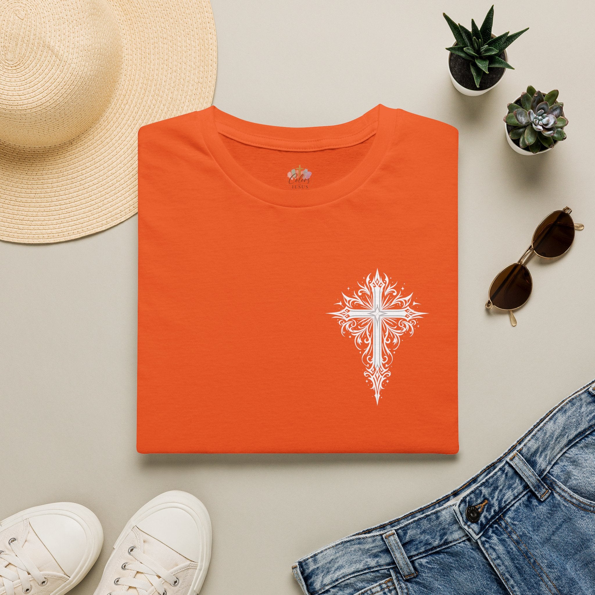 Adults Cross Graphic T‑Shirt