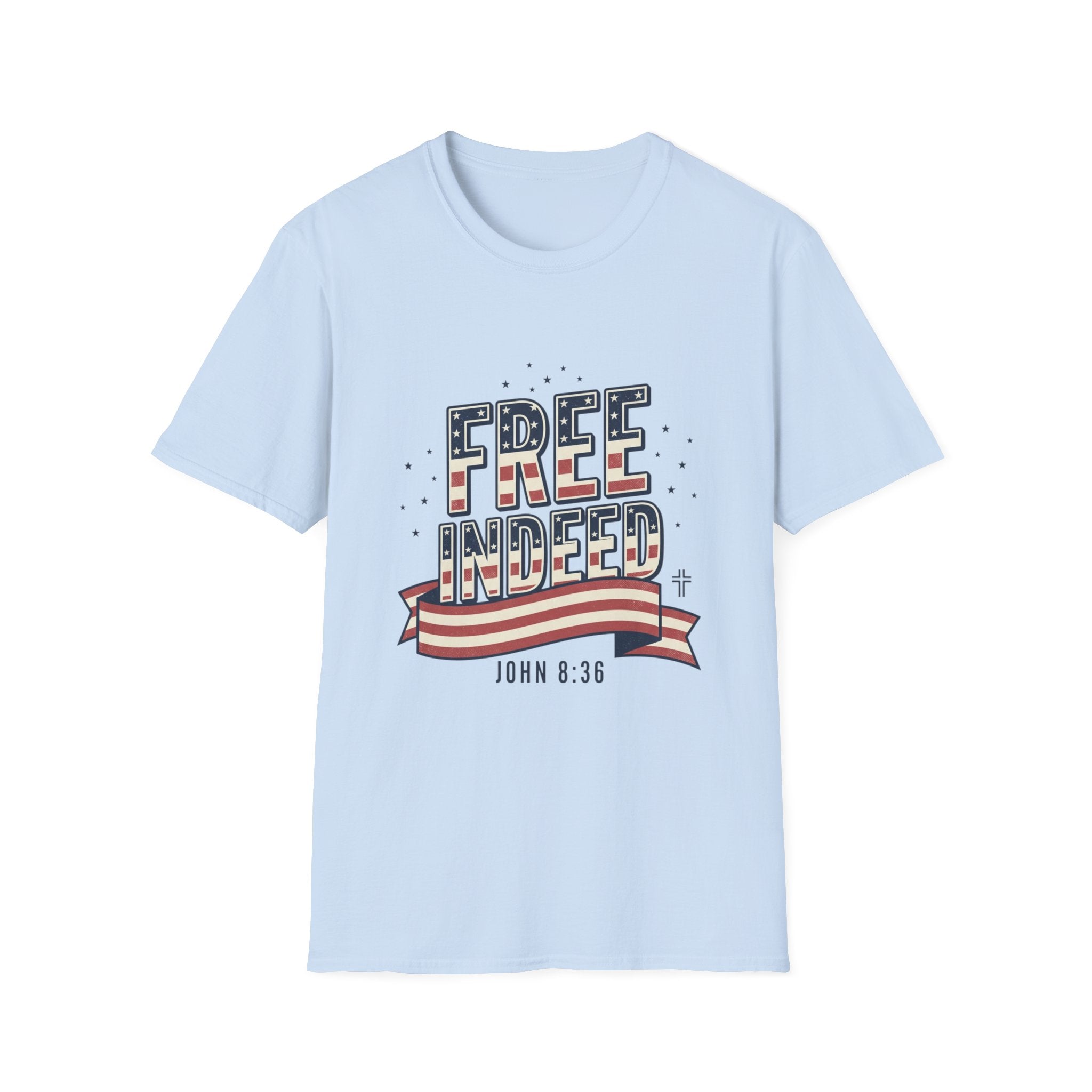 'Free Indeed (John 8:36)' — Men's Tee