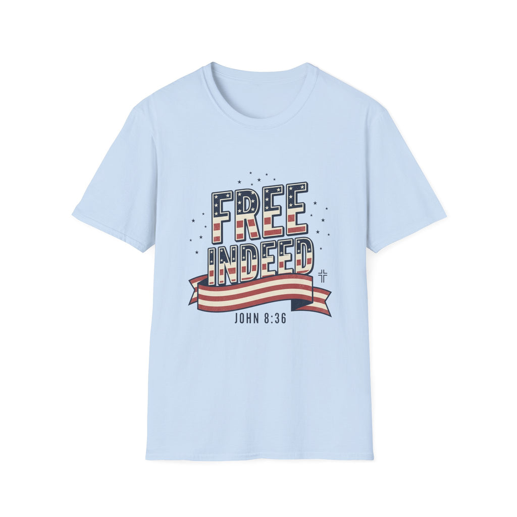 'Free Indeed (John 8:36)' — Women's Tee