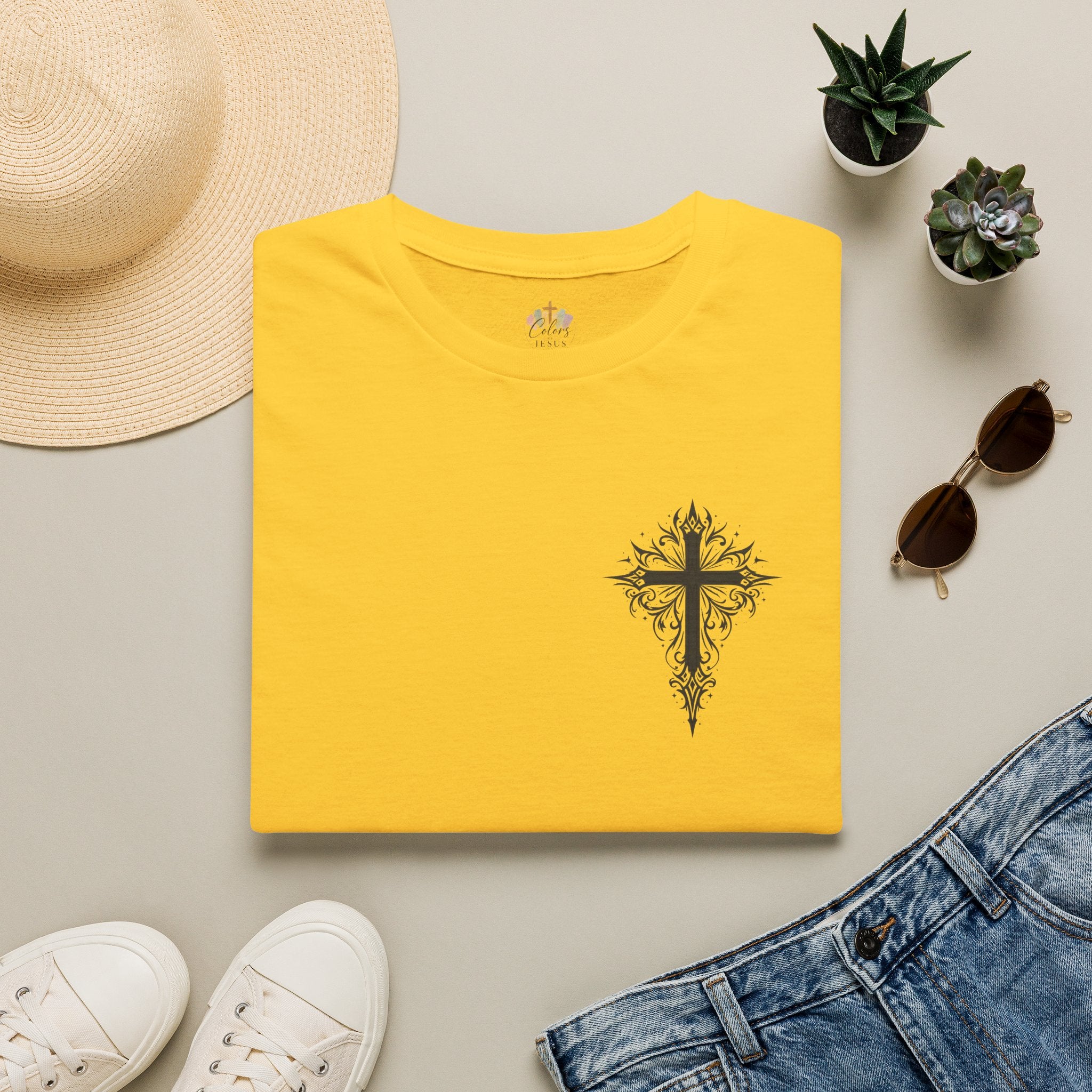 Adults Cross Graphic T-Shirt