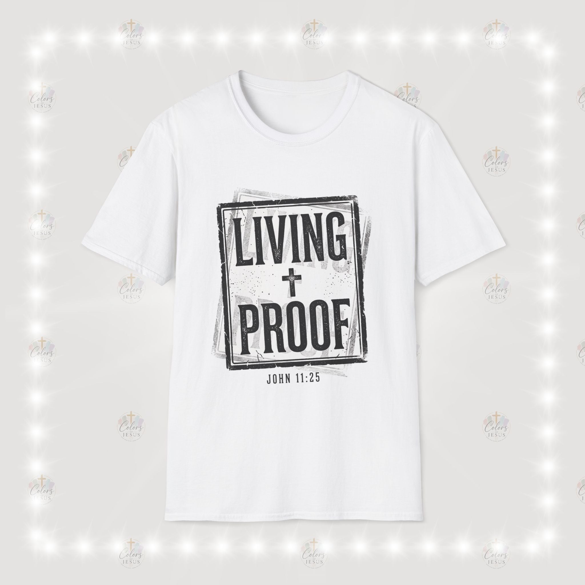Adults 'Living Proof' T-Shirt