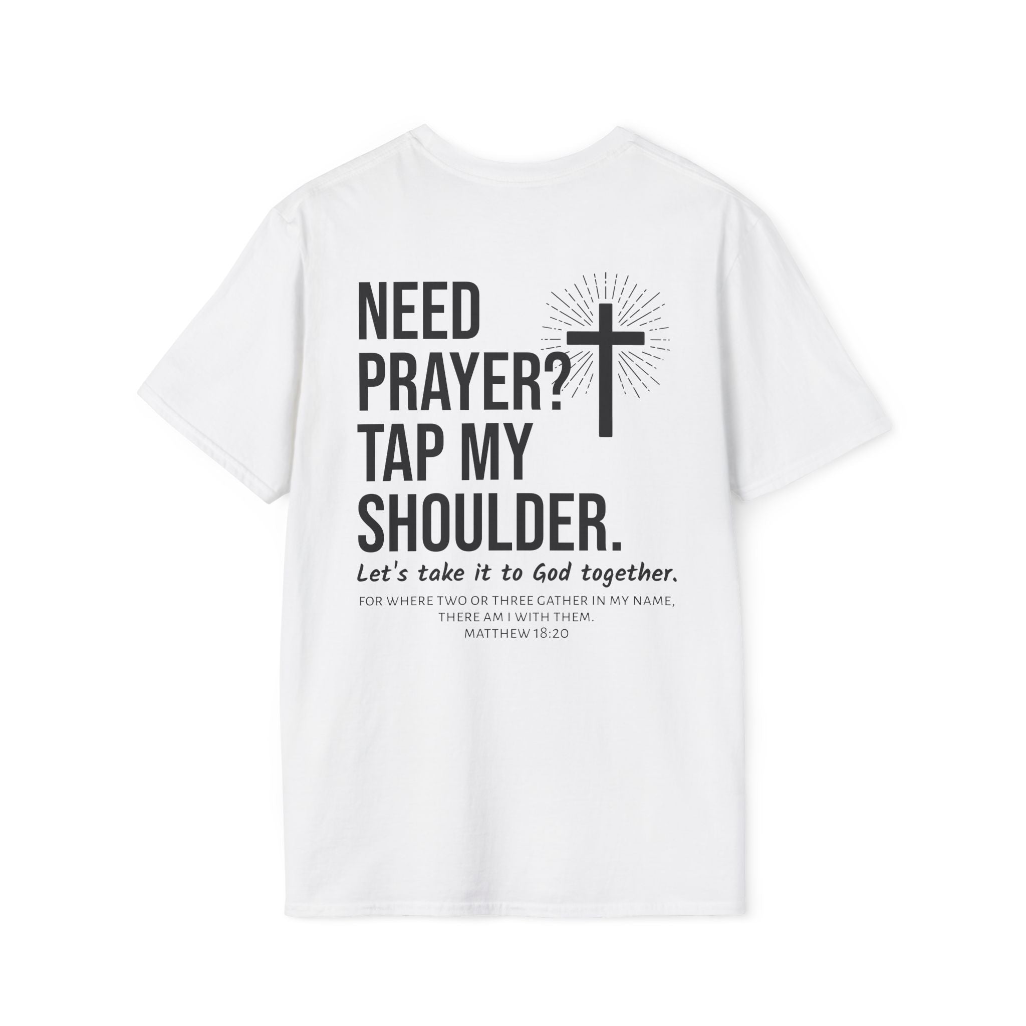Adults 'Matthew 18:20' T-Shirt