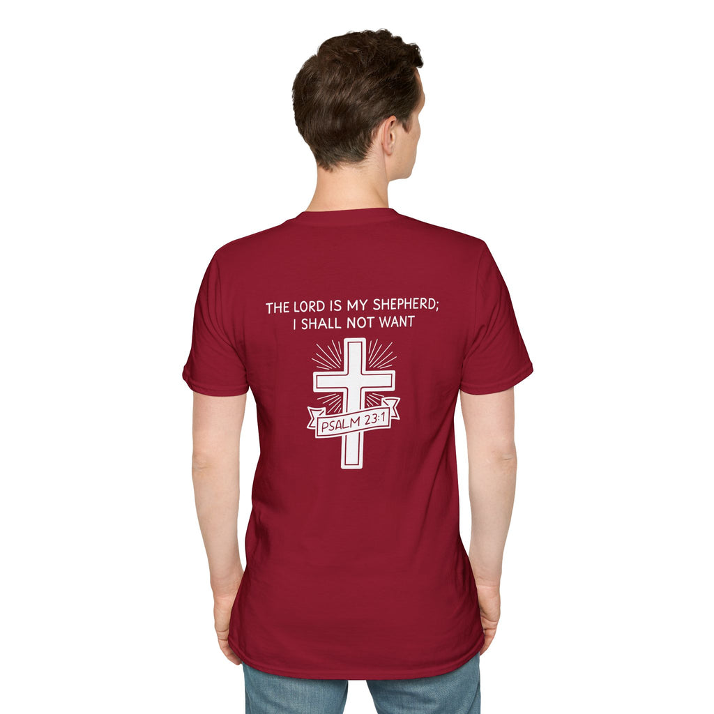 Adults 'Psalm 23:1' T-Shirt