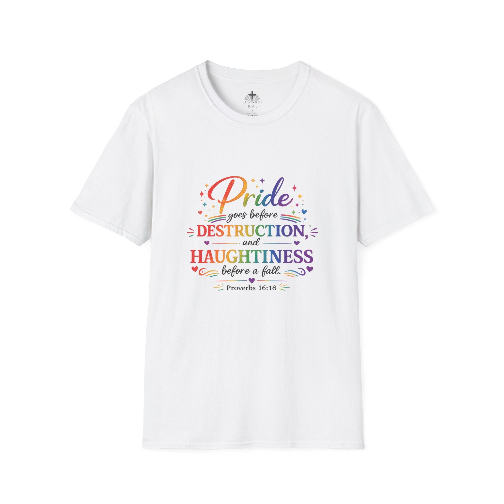 'Proverbs 16:18' — Men's Tee