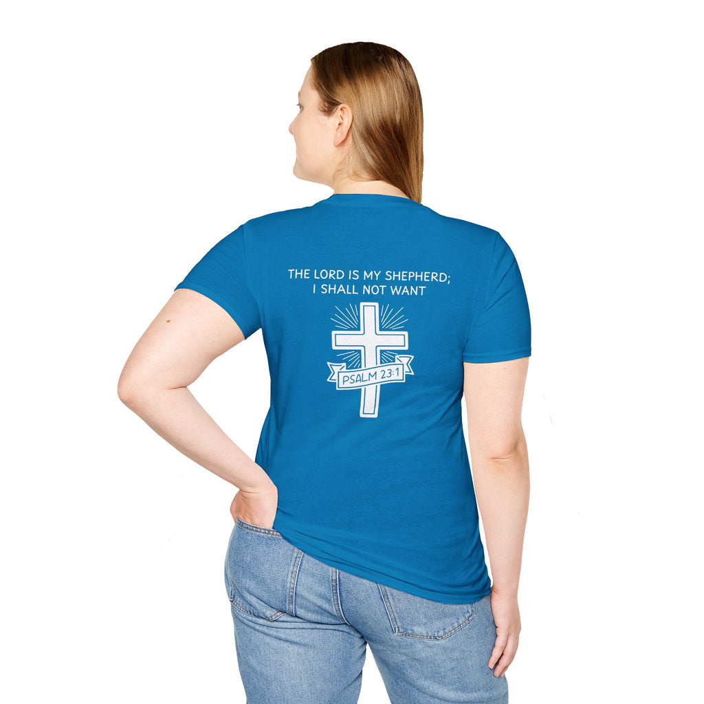 Adults 'Psalm 23:1' T-Shirt