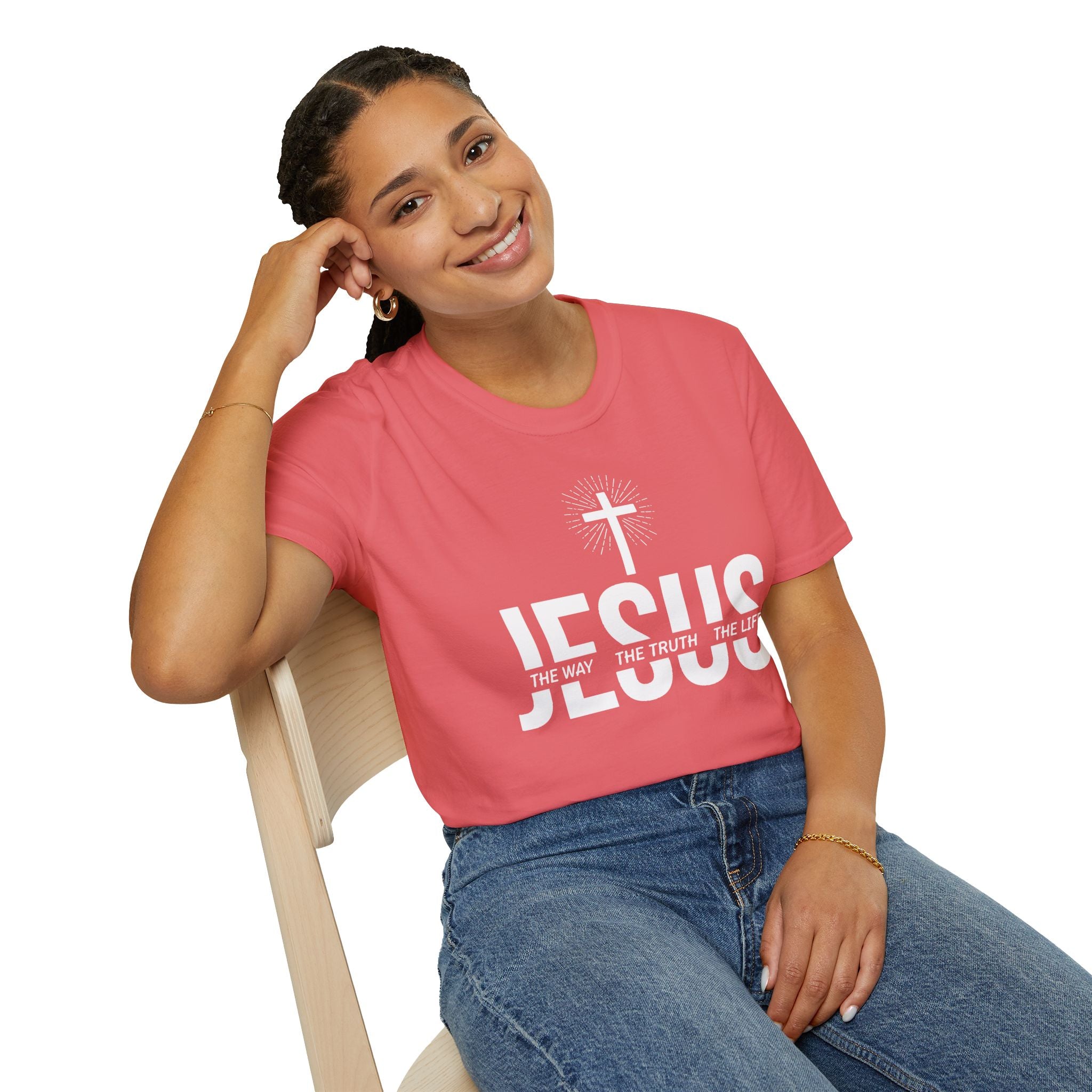 Adults 'JESUS: The Way The Truth The Life' T-Shirt
