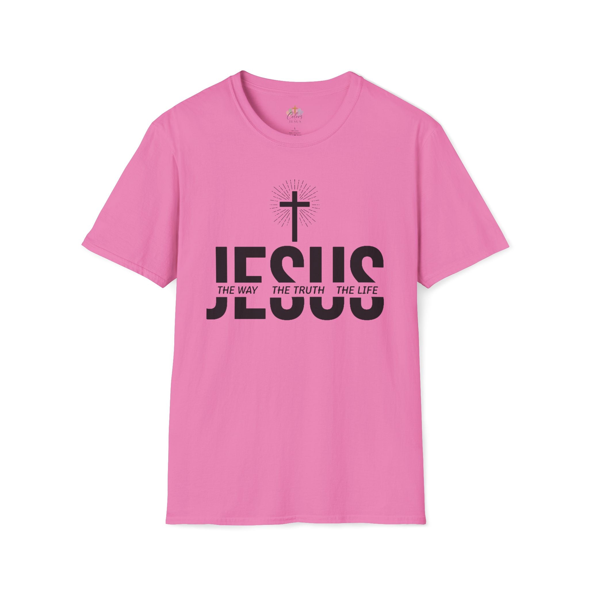 Adults 'JESUS: The Way, The Truth, The Life' T-Shirt