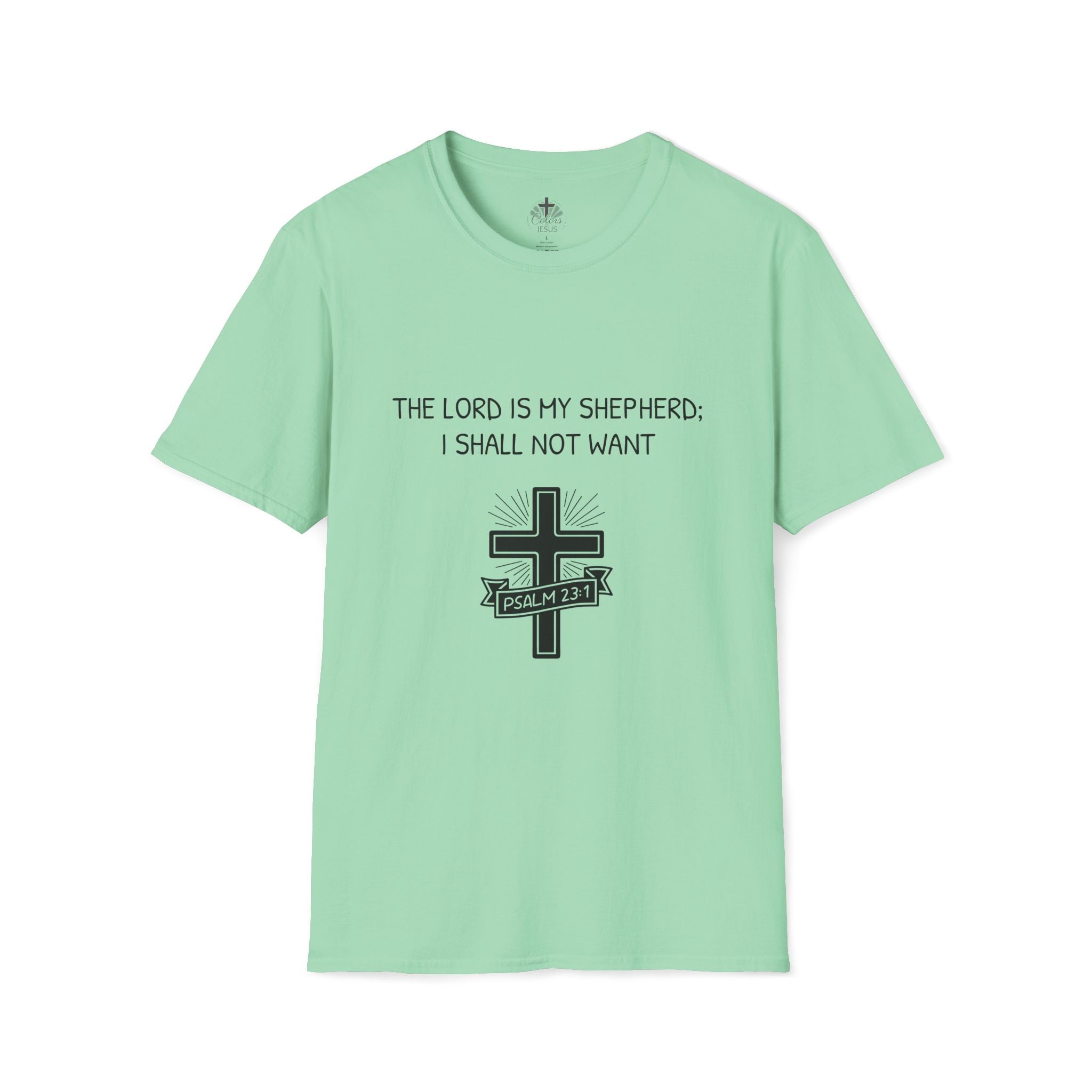 'Psalm 23:1' — Women's Tee
