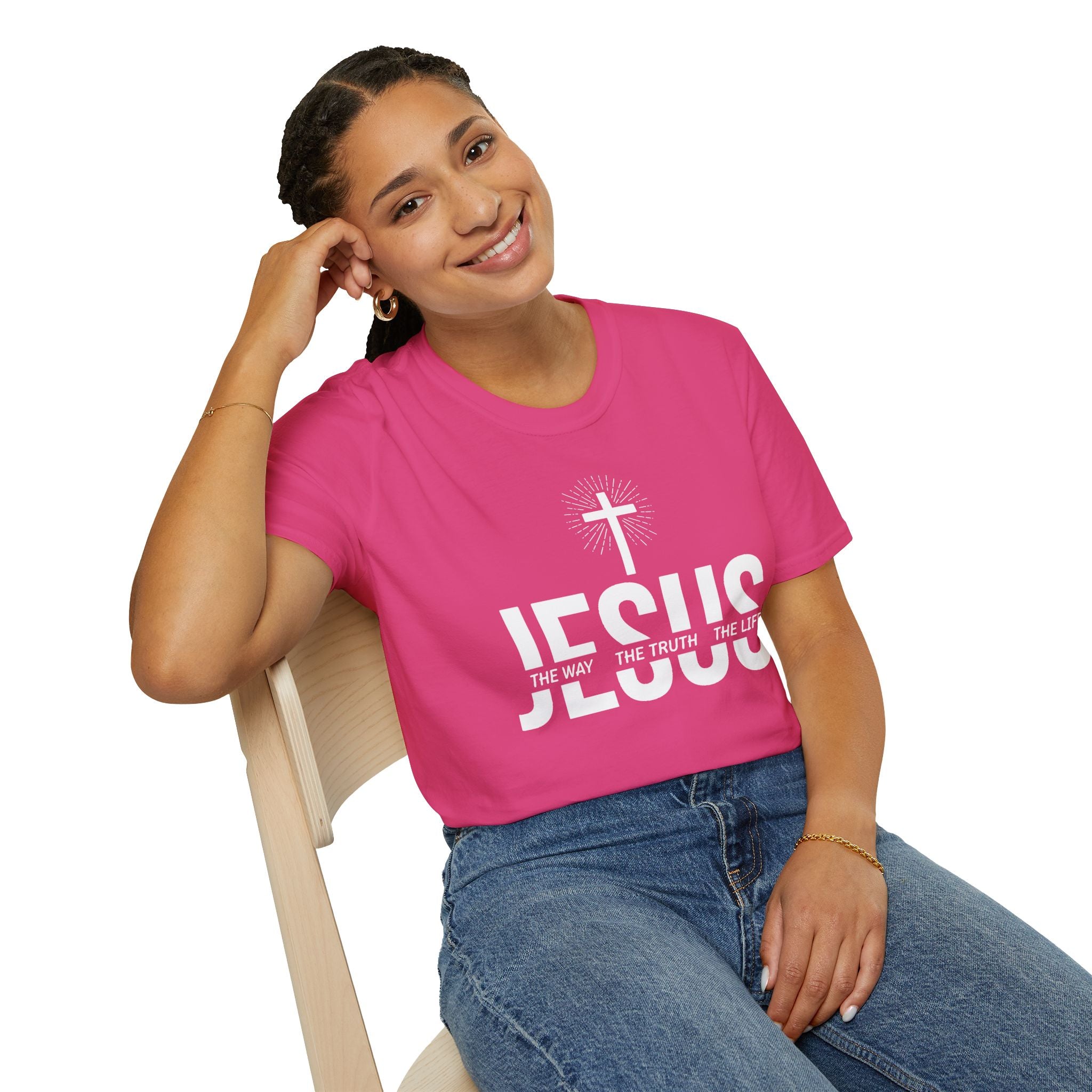 Adults 'JESUS: The Way The Truth The Life' T-Shirt