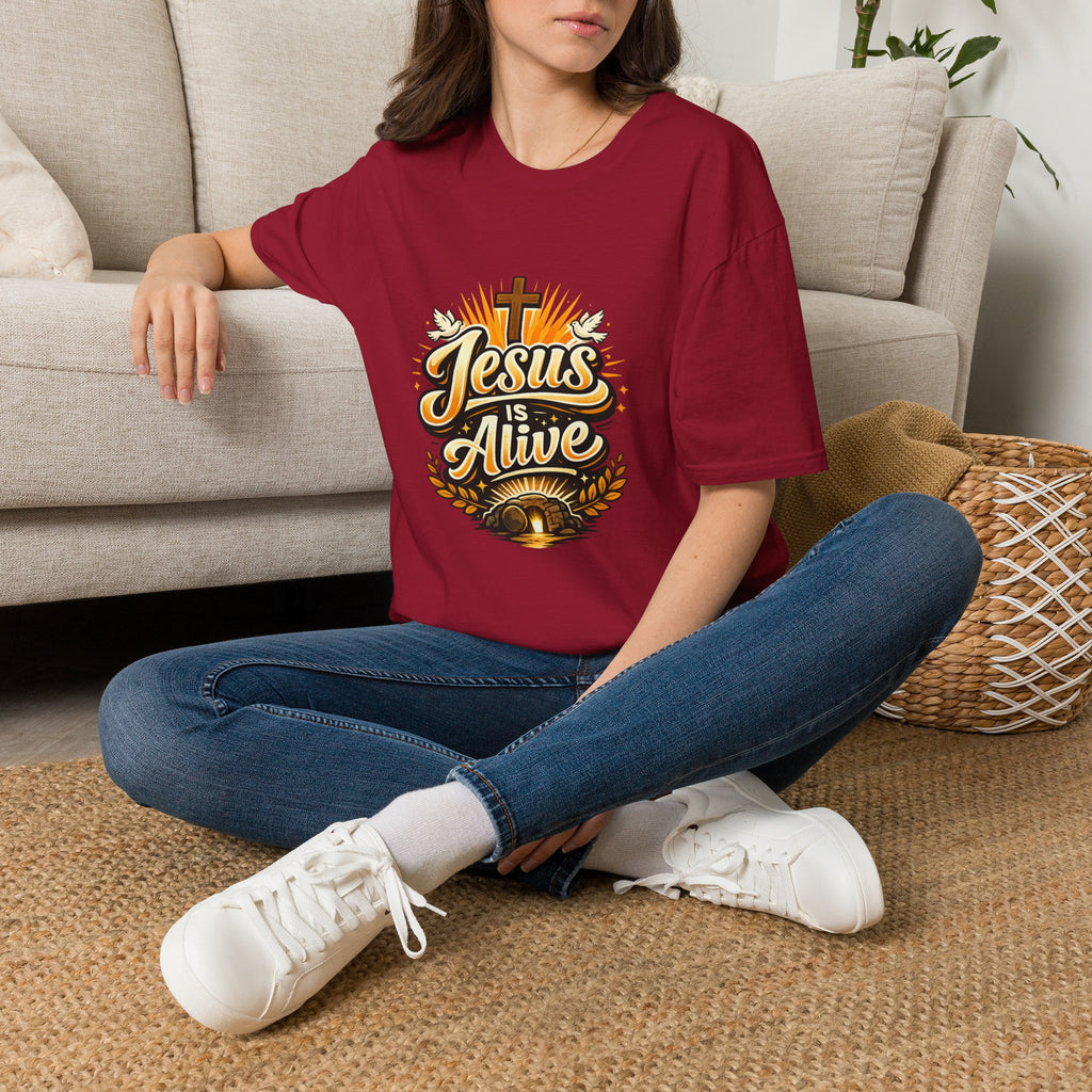 'Jesus Is Alive' — Men's Tee