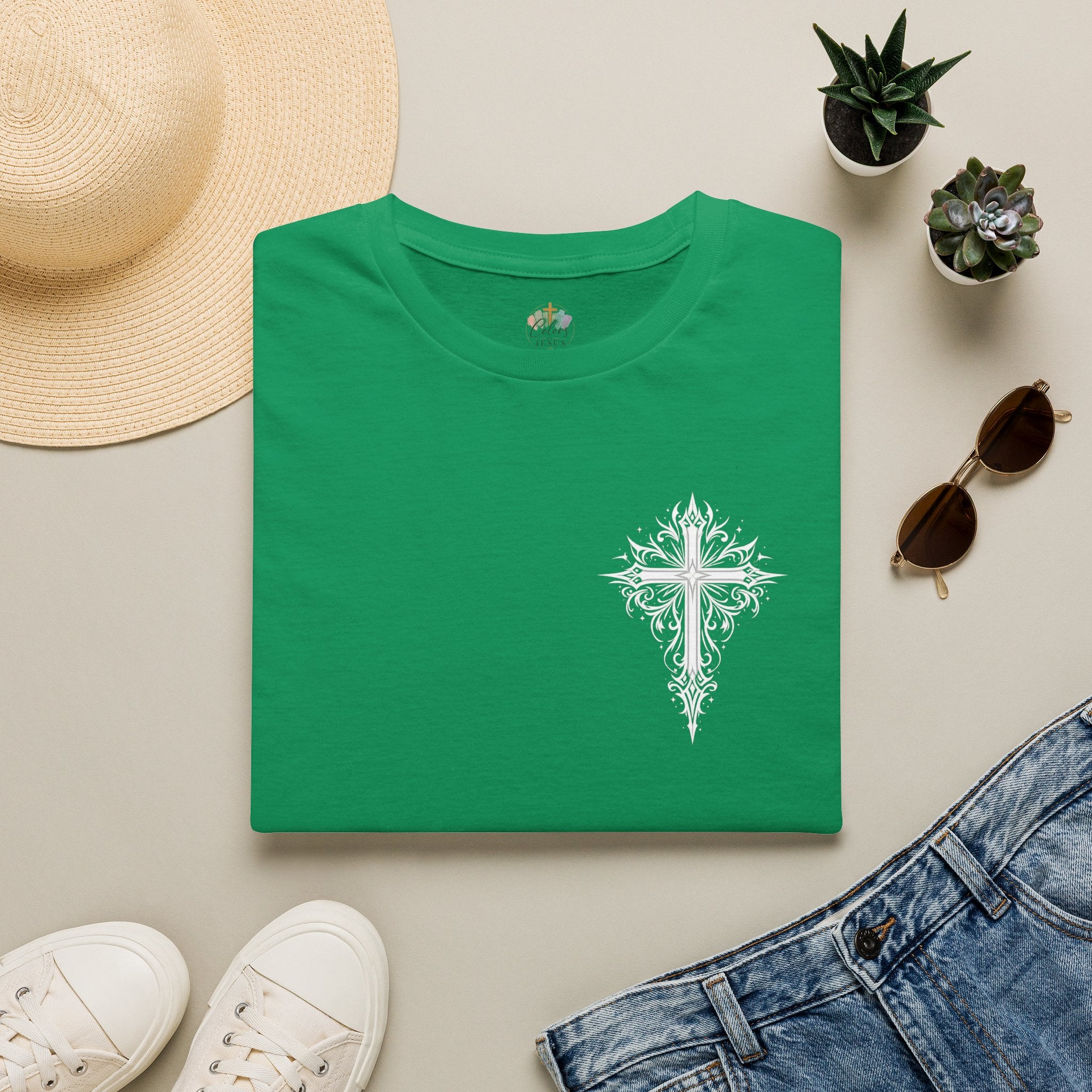 Adults Cross Graphic T‑Shirt