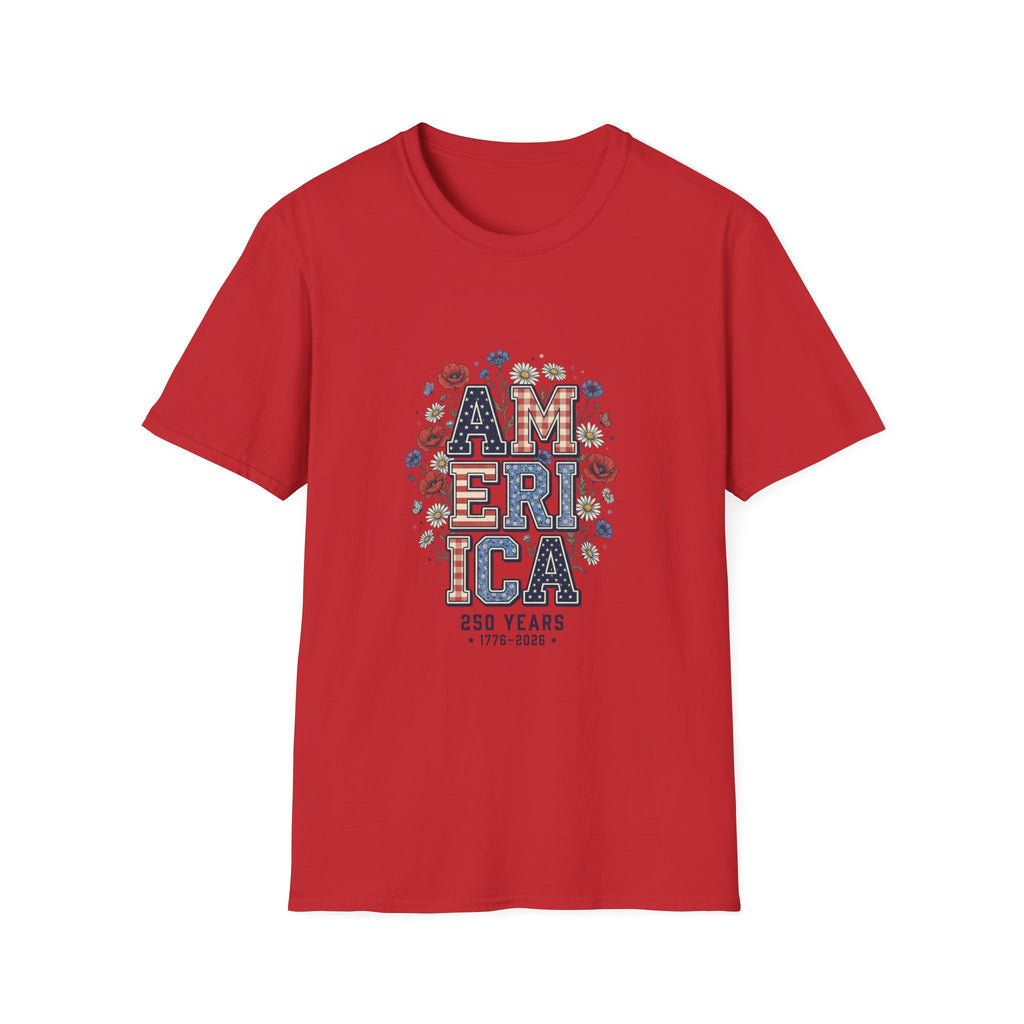 'America (250 years 1776-2026)' — Women's Tee