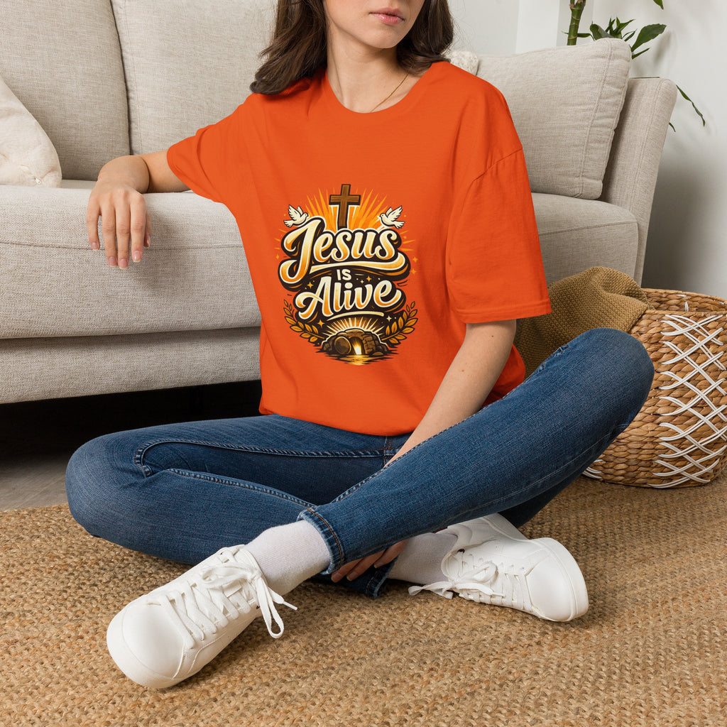'Jesus Is Alive' — Men's Tee