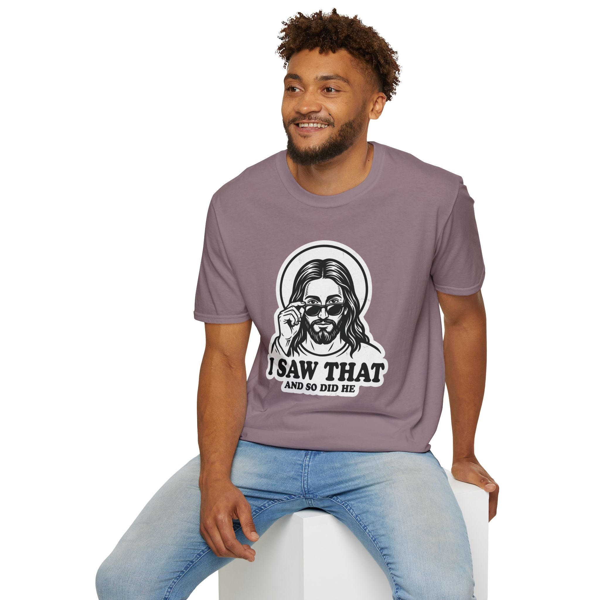 Adults 'I Saw That' Jesus T-Shirt