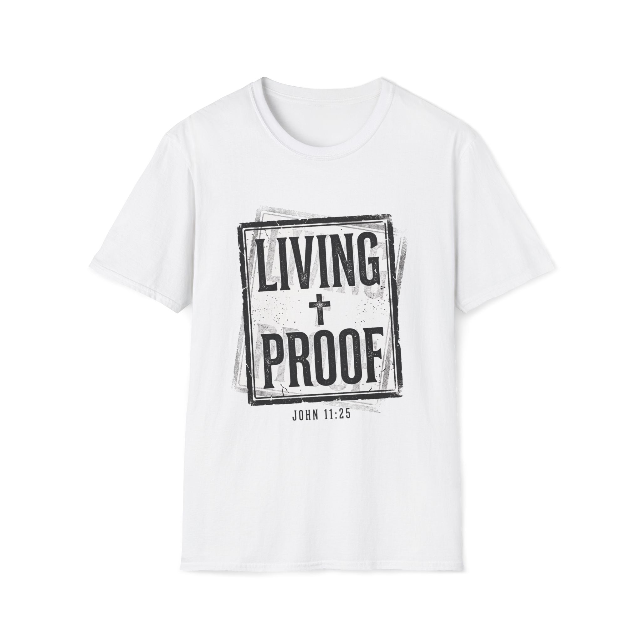 'Living Proof' — Men's Tee