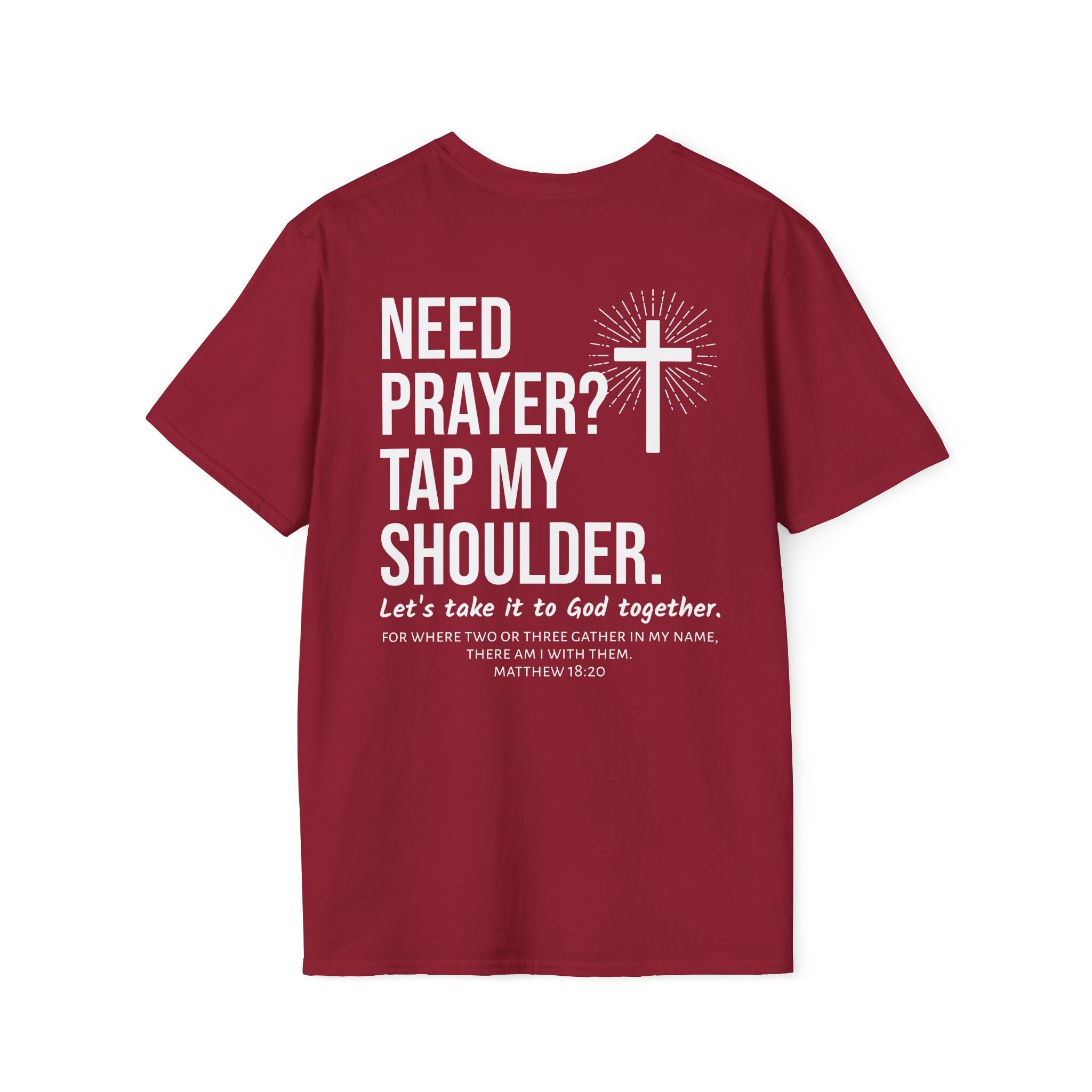 Adults 'Matthew 18:20' T-Shirt