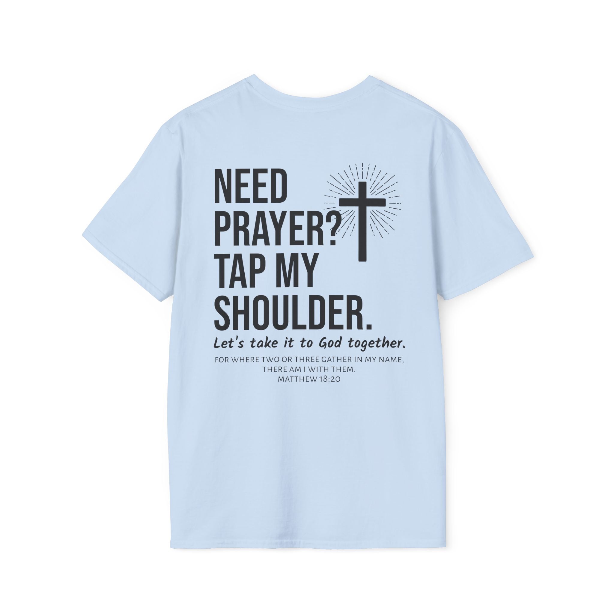 Adults 'Matthew 18:20' T-Shirt