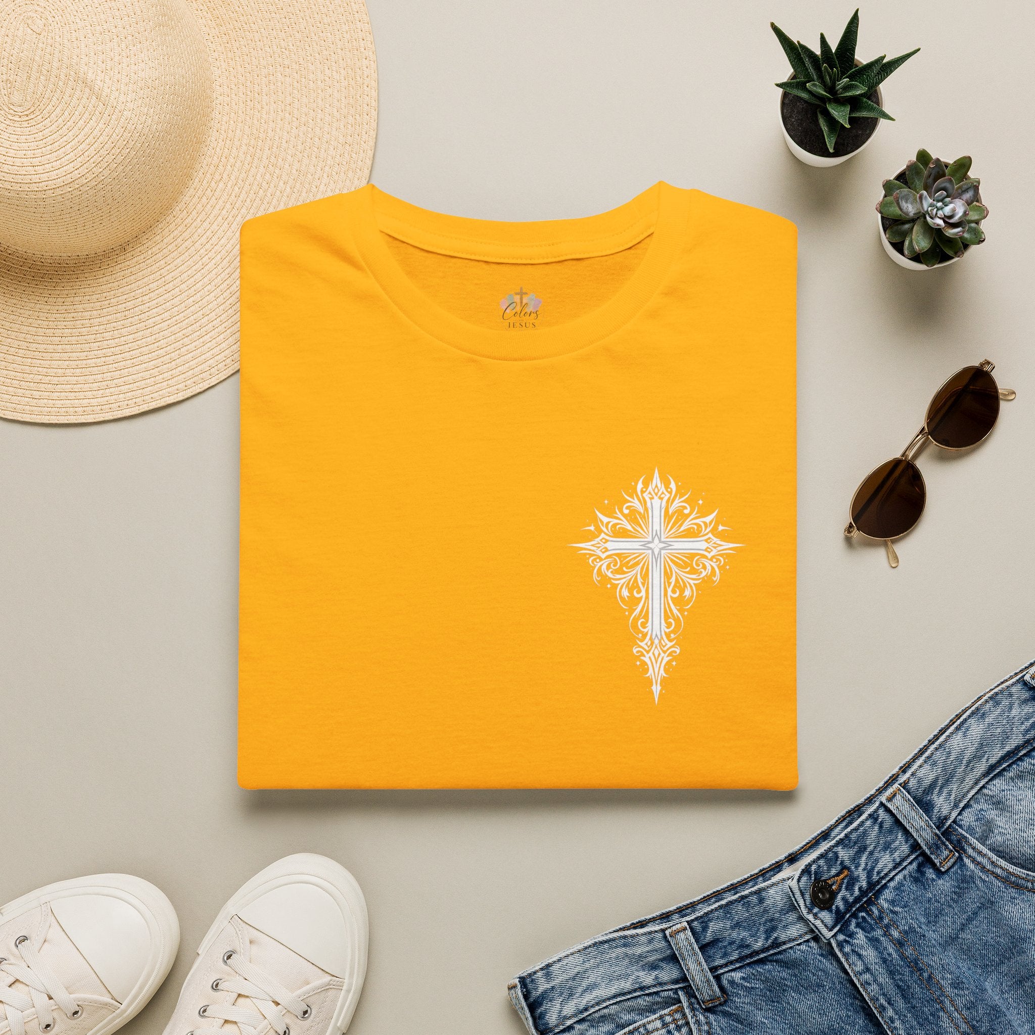 Adults Cross Graphic T‑Shirt