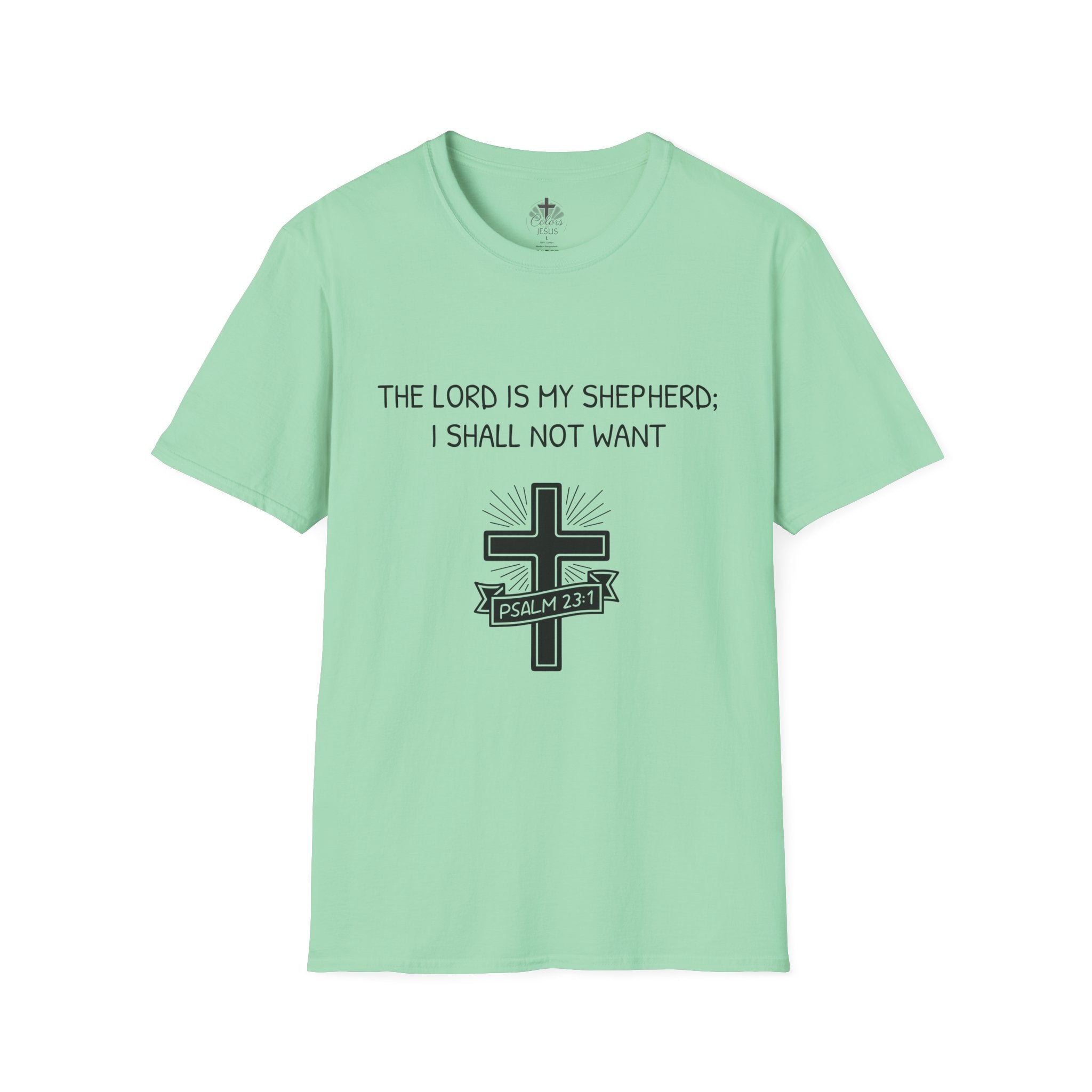 'Psalm 23:1' — Men's Tee