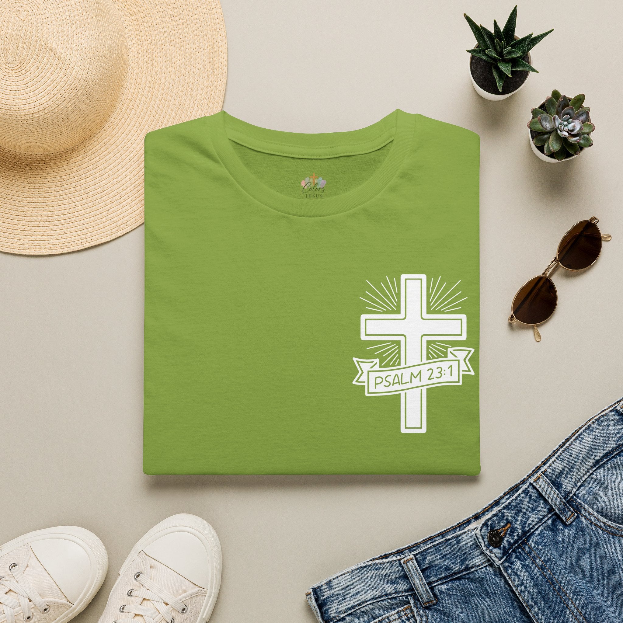 Adults 'Psalm 23:1' T-Shirt