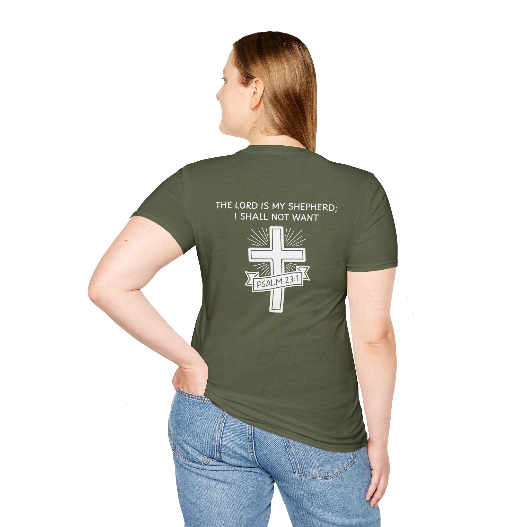 Adults 'Psalm 23:1' T-Shirt