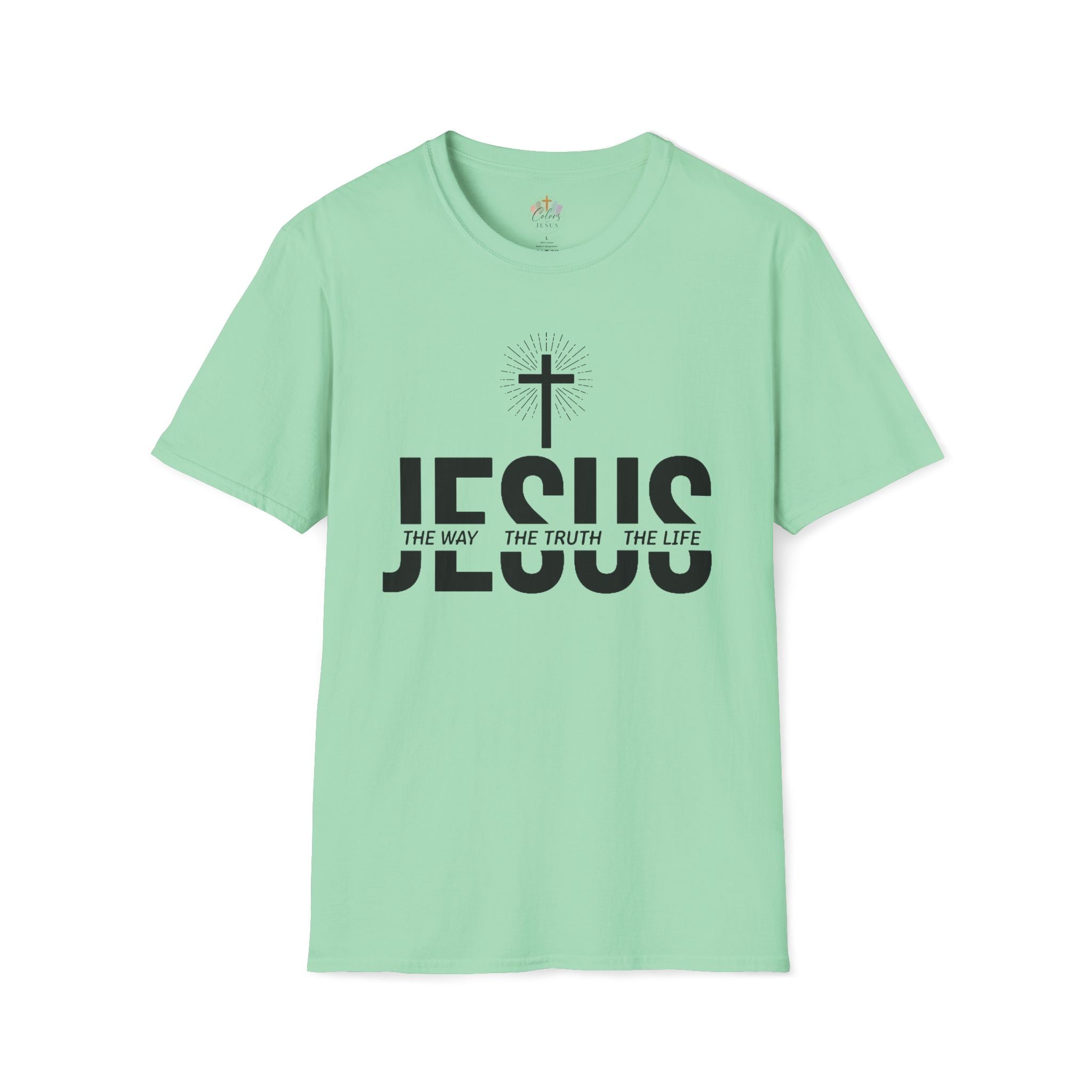 Adults 'JESUS: The Way, The Truth, The Life' T-Shirt