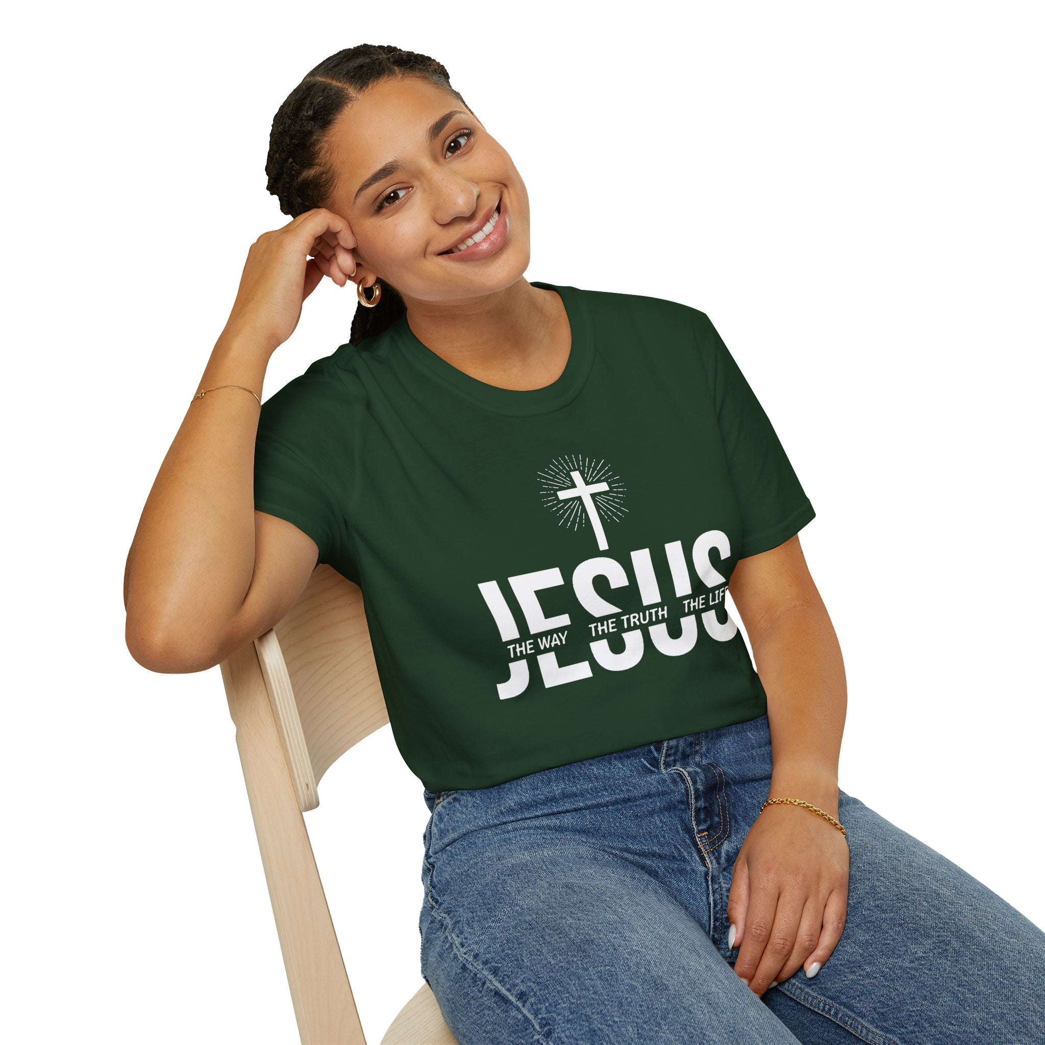 Adults 'JESUS: The Way The Truth The Life' T-Shirt